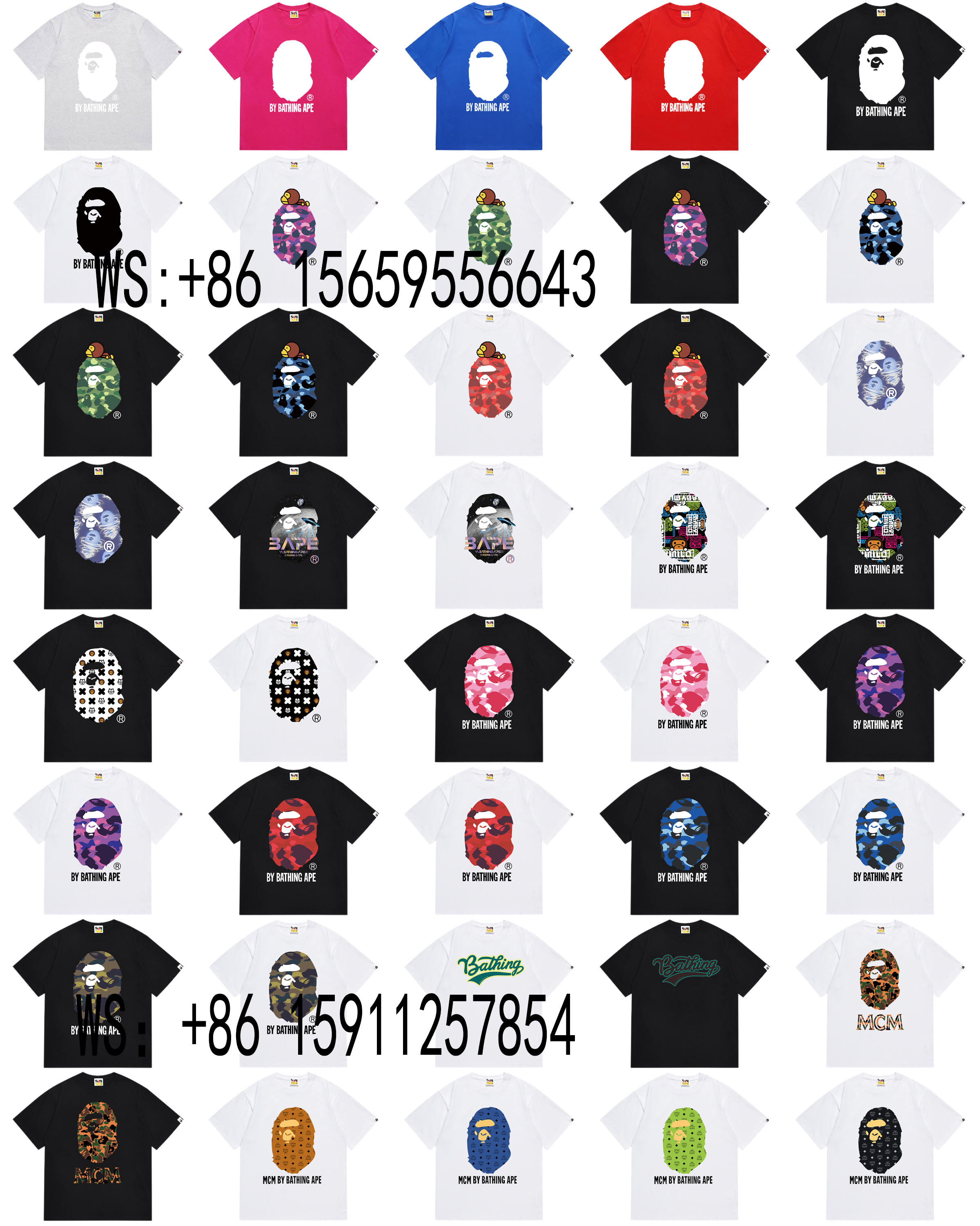 A BATHING APE T-Shirts(142)