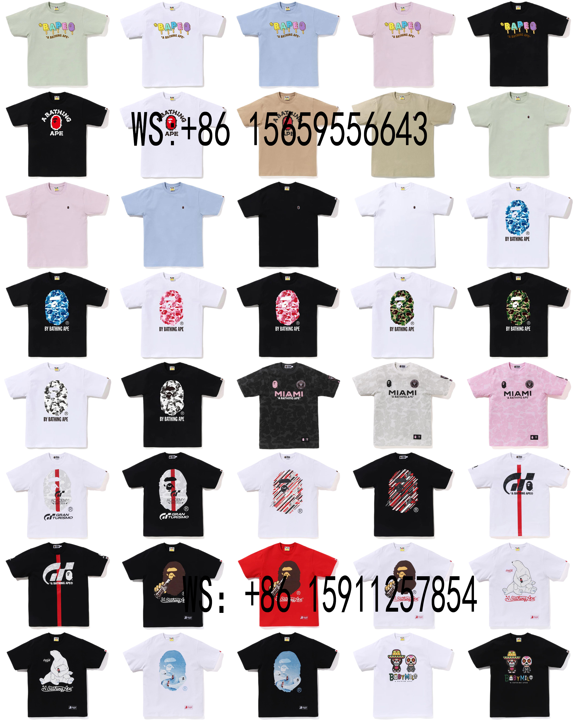 A BATHING APE T-Shirts(154)
