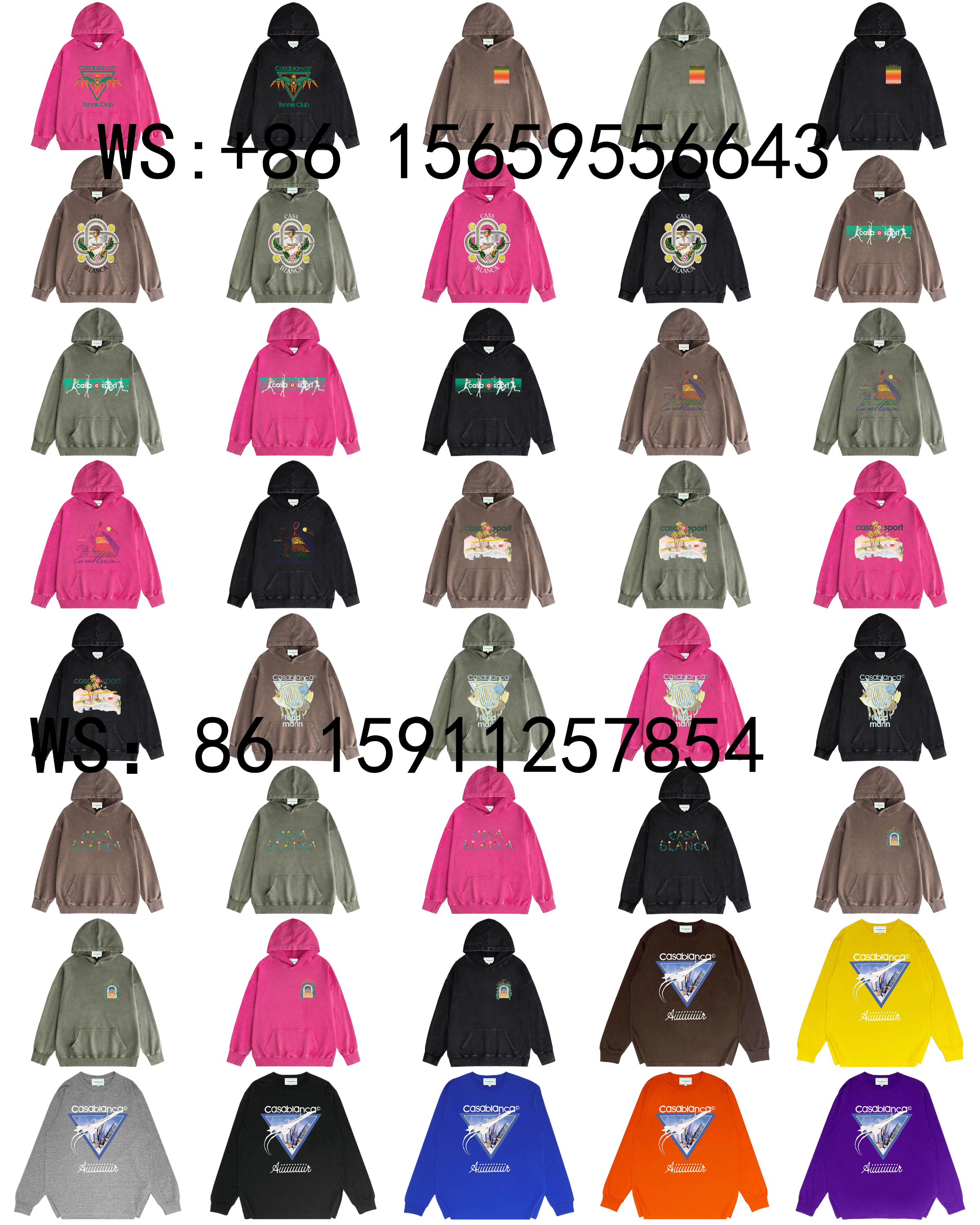Casablanca Hoodies（70）