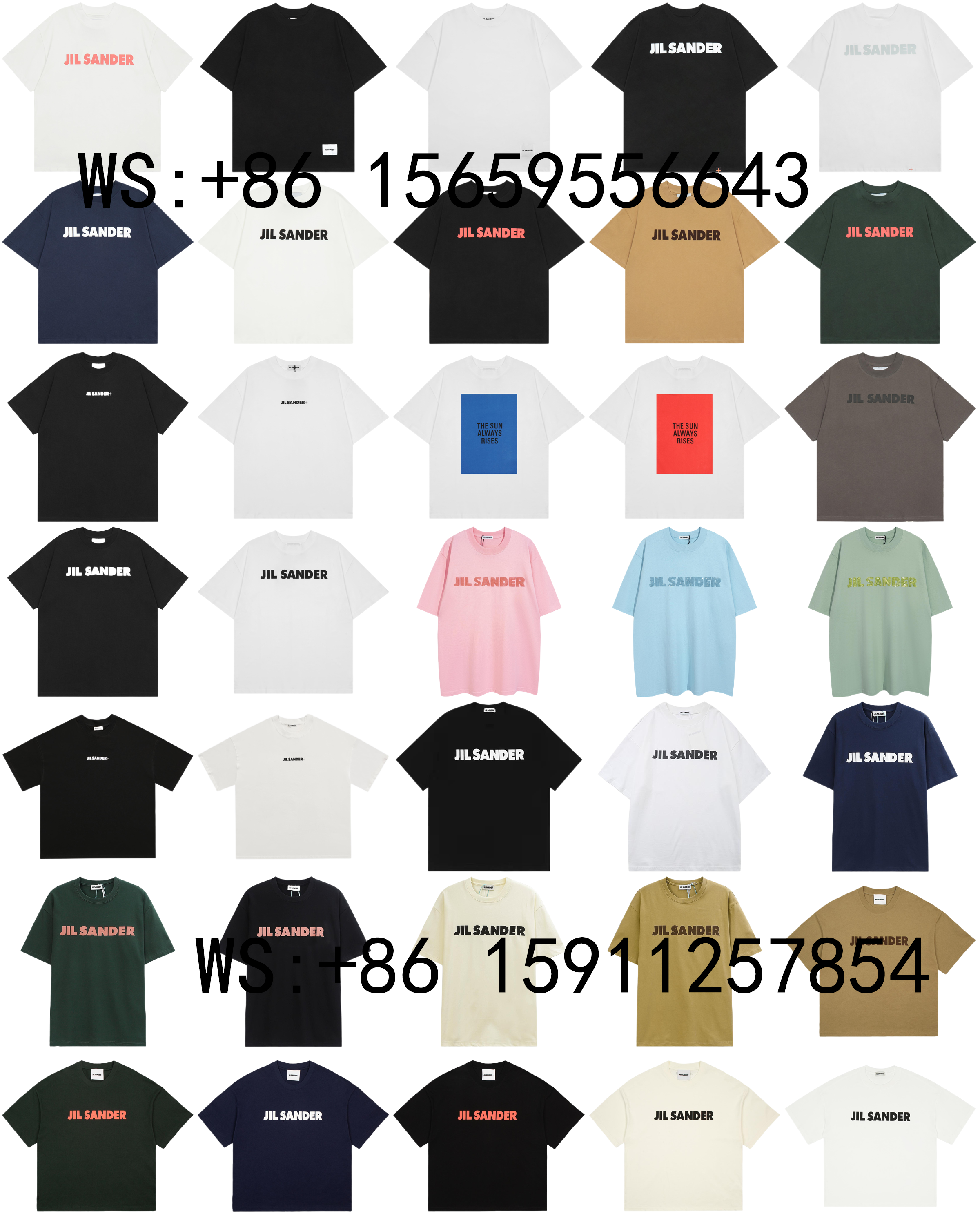Jil sander T-Shirts（458)