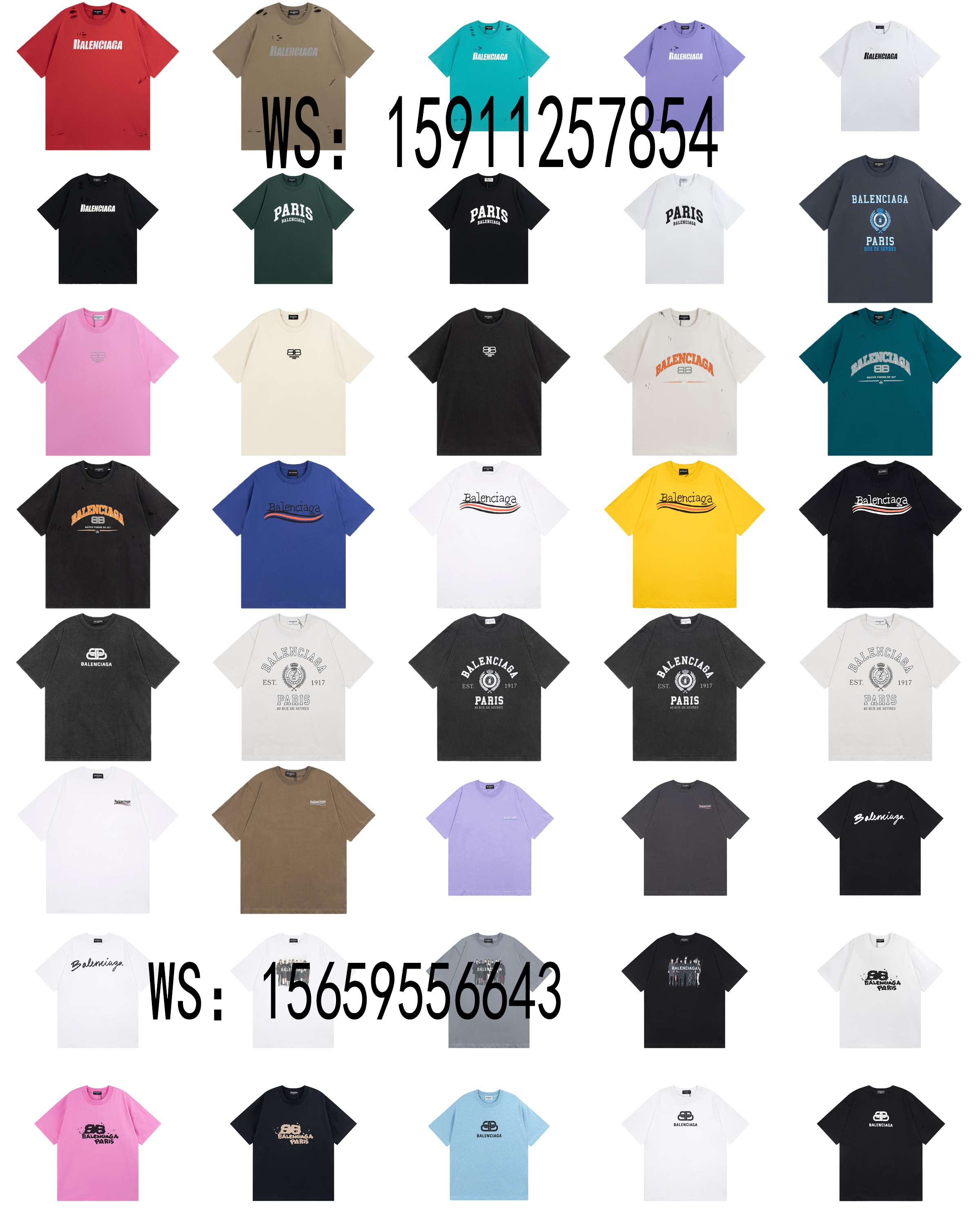 Balenciaga T-Shirts（233）