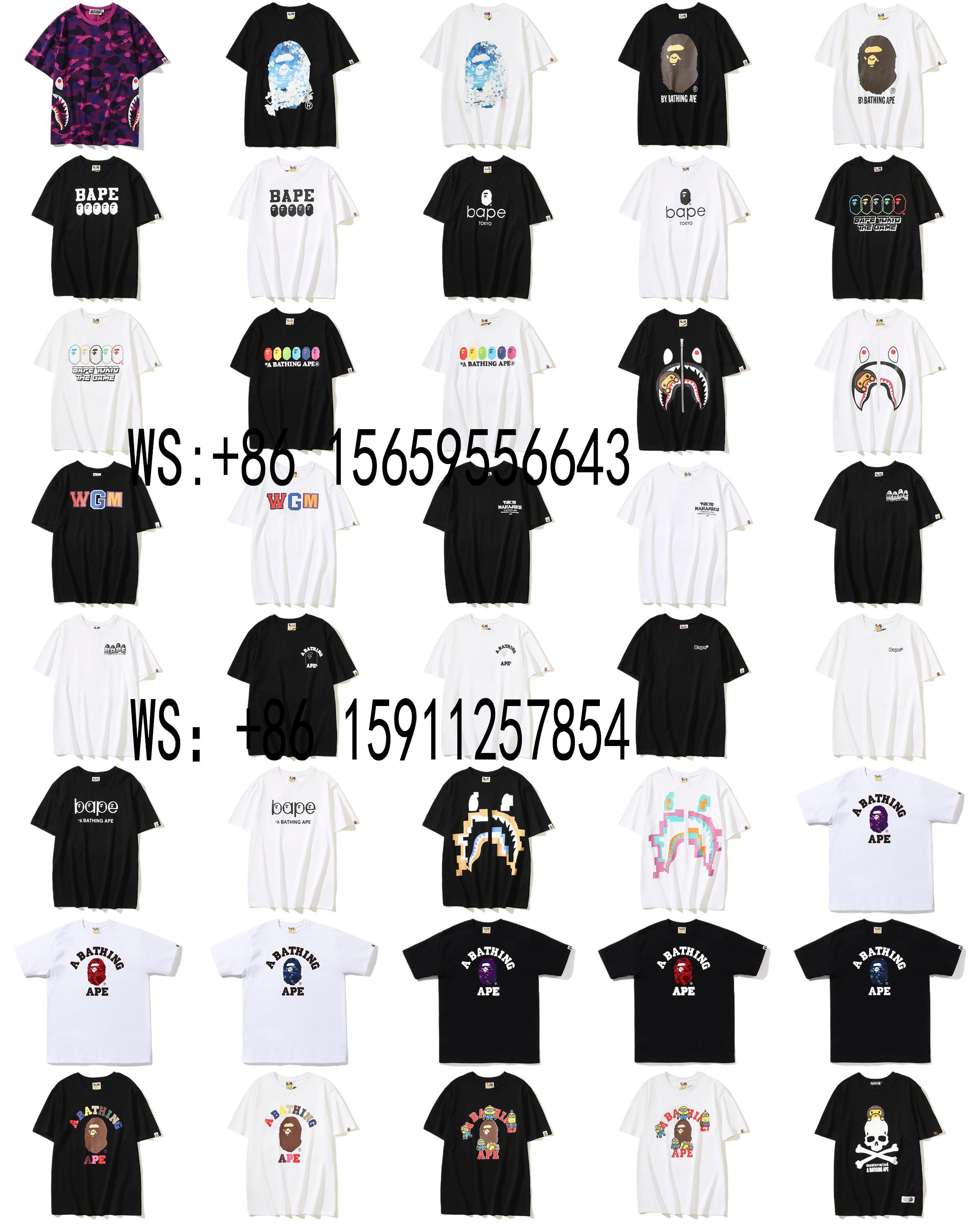 A BATHING APE T-Shirts(156)