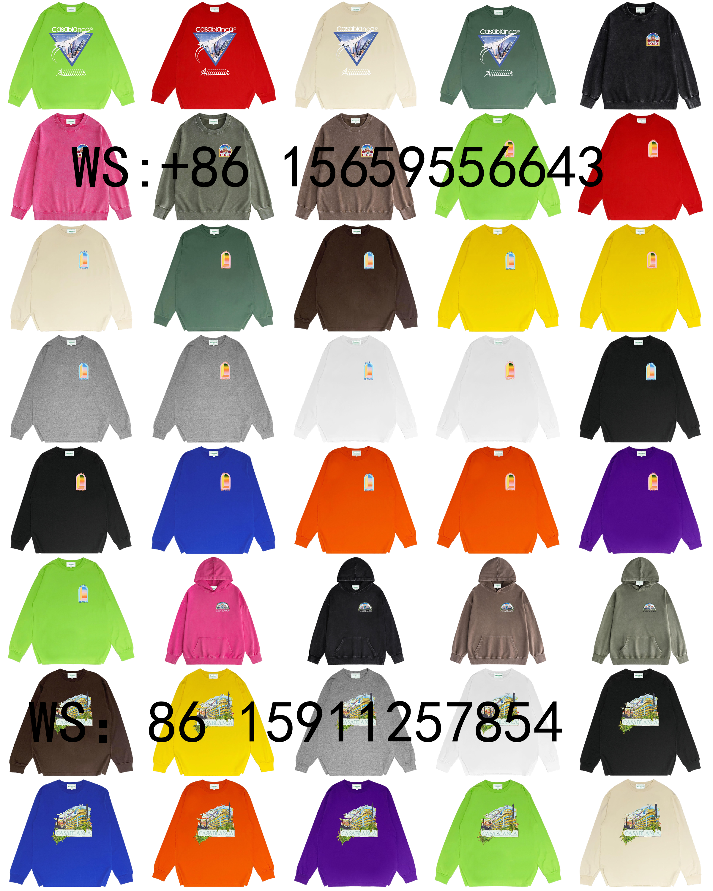 Casablanca Hoodies（71）