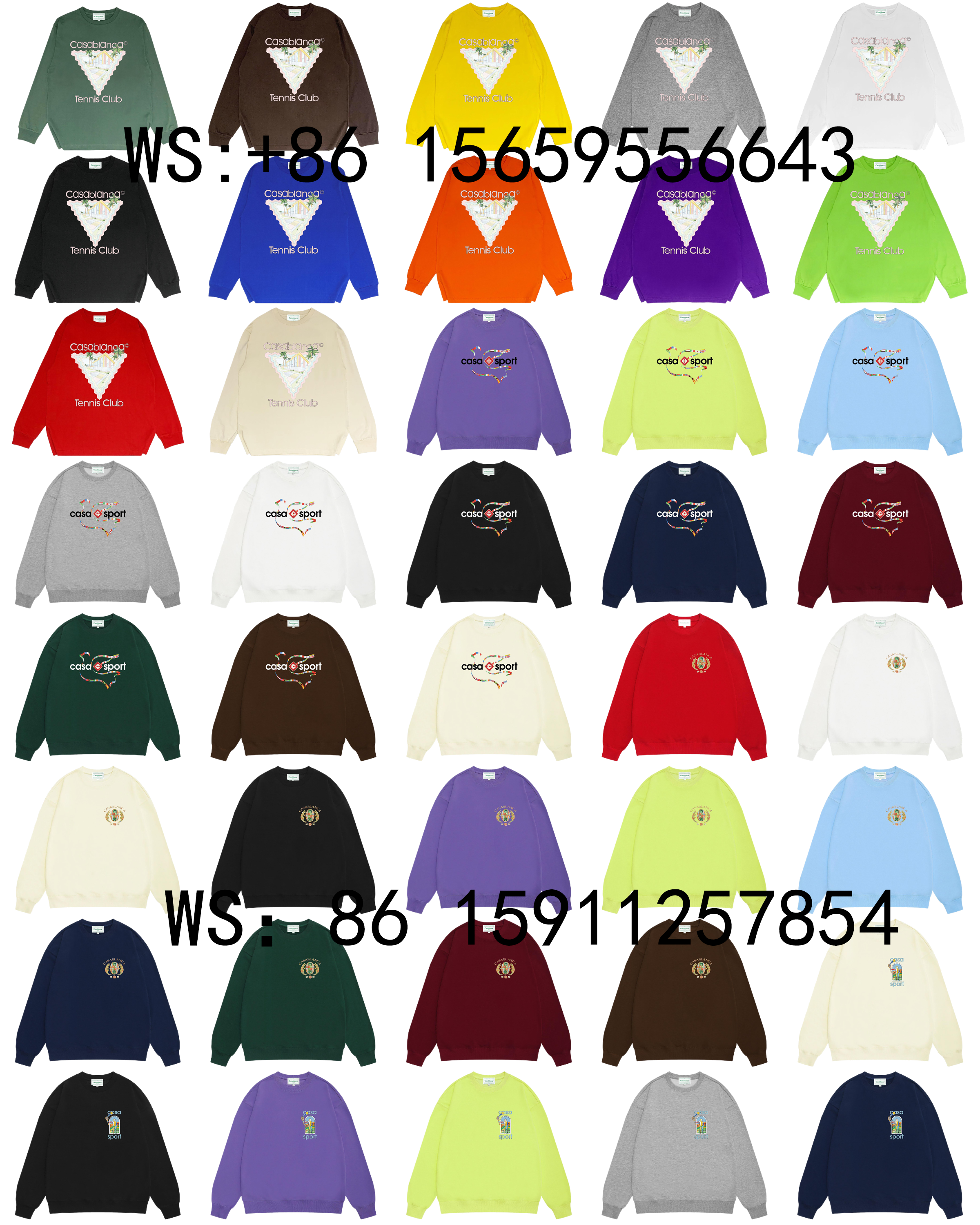Casablanca Hoodies（57）