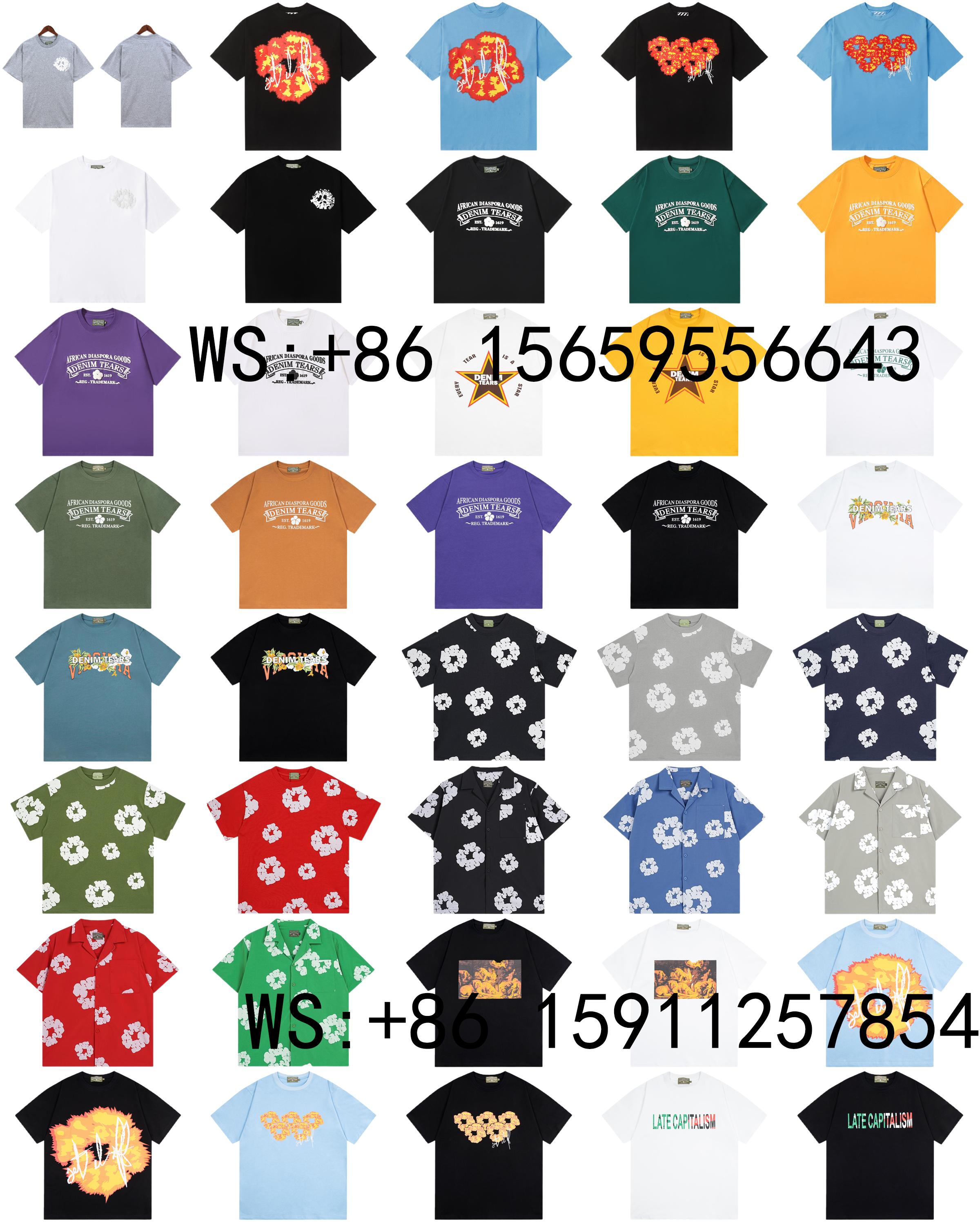 Denim tears T-Shirts(384)