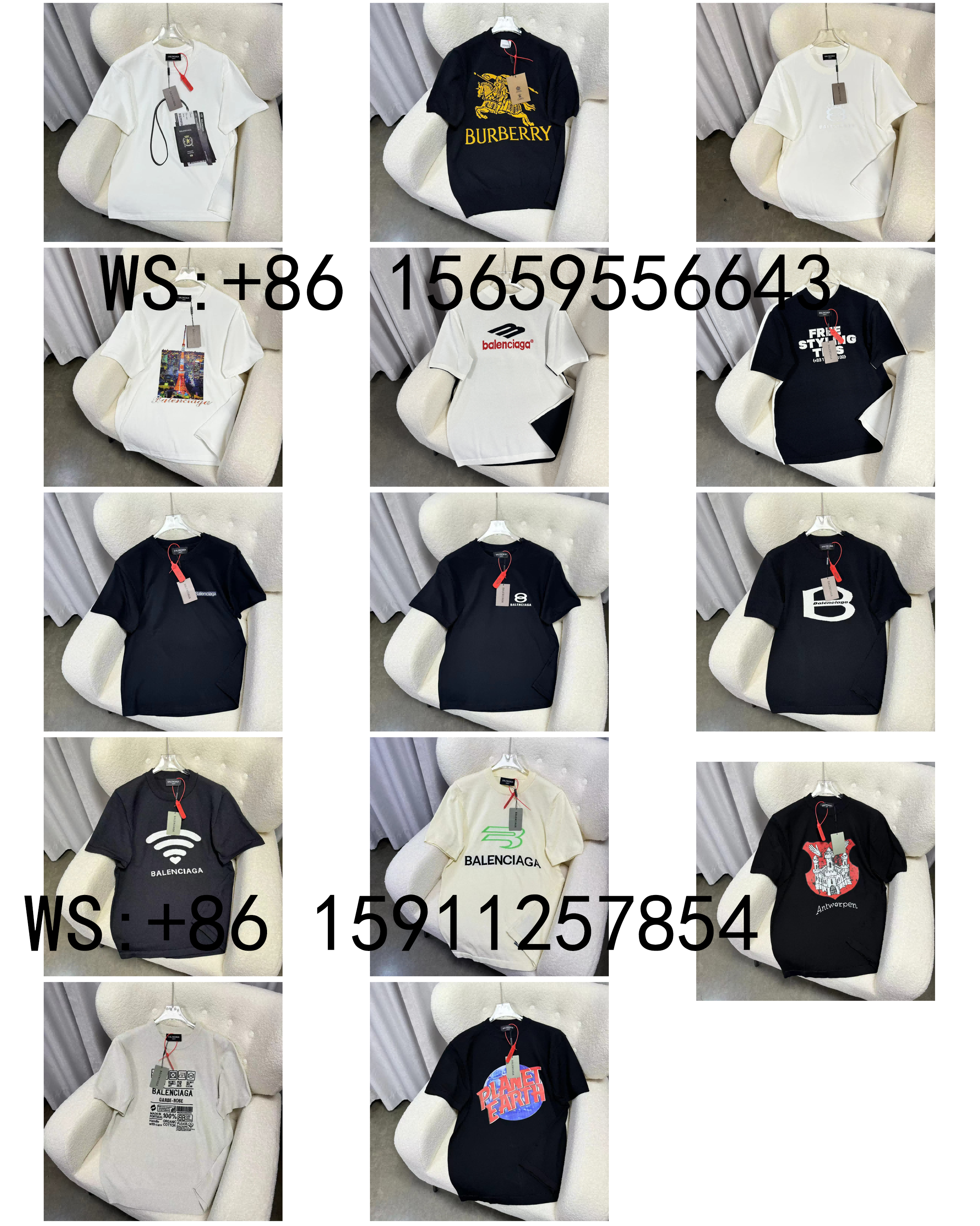 Balenciaga T-Shirts(276)