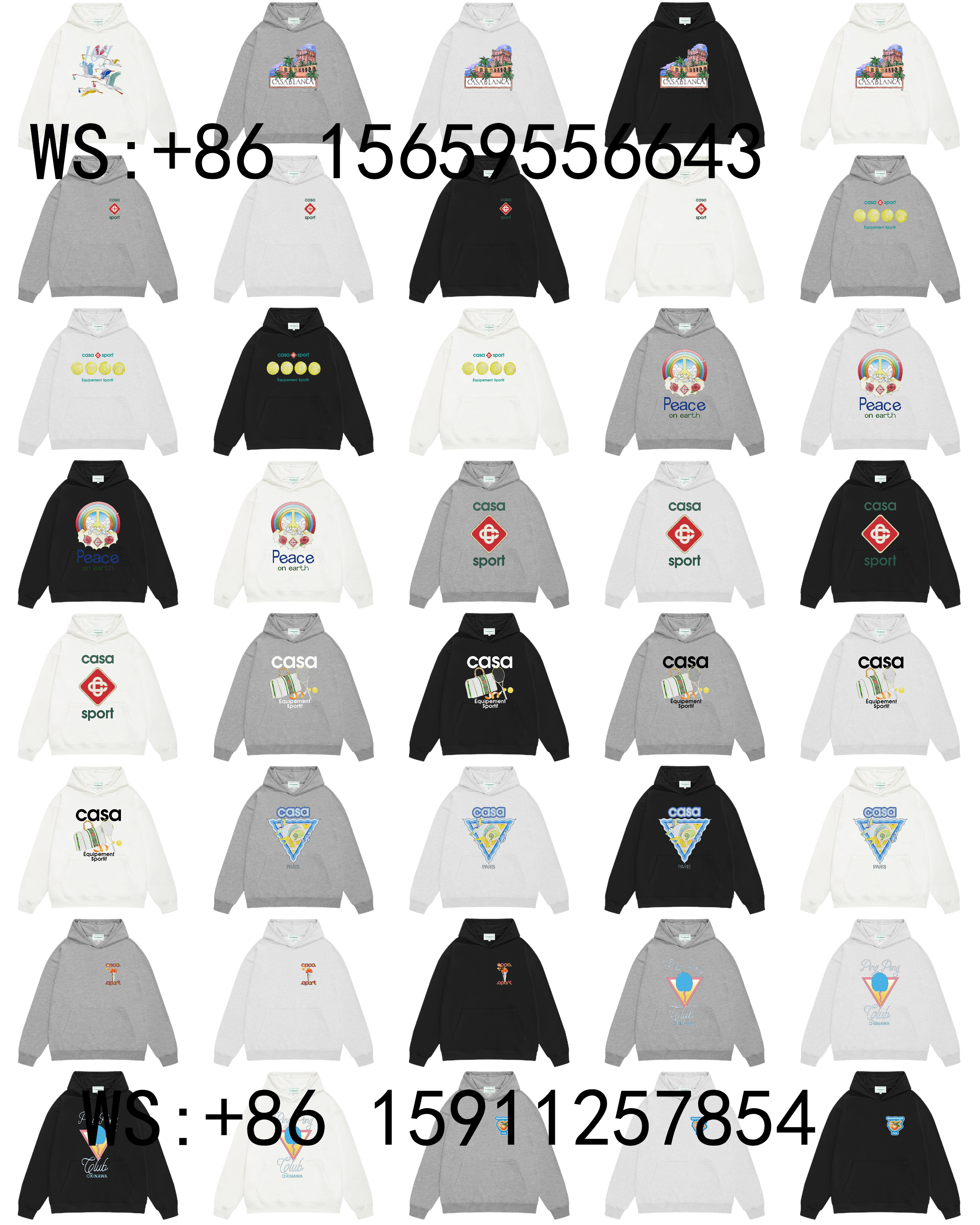 Casablanca Hoodies（96）