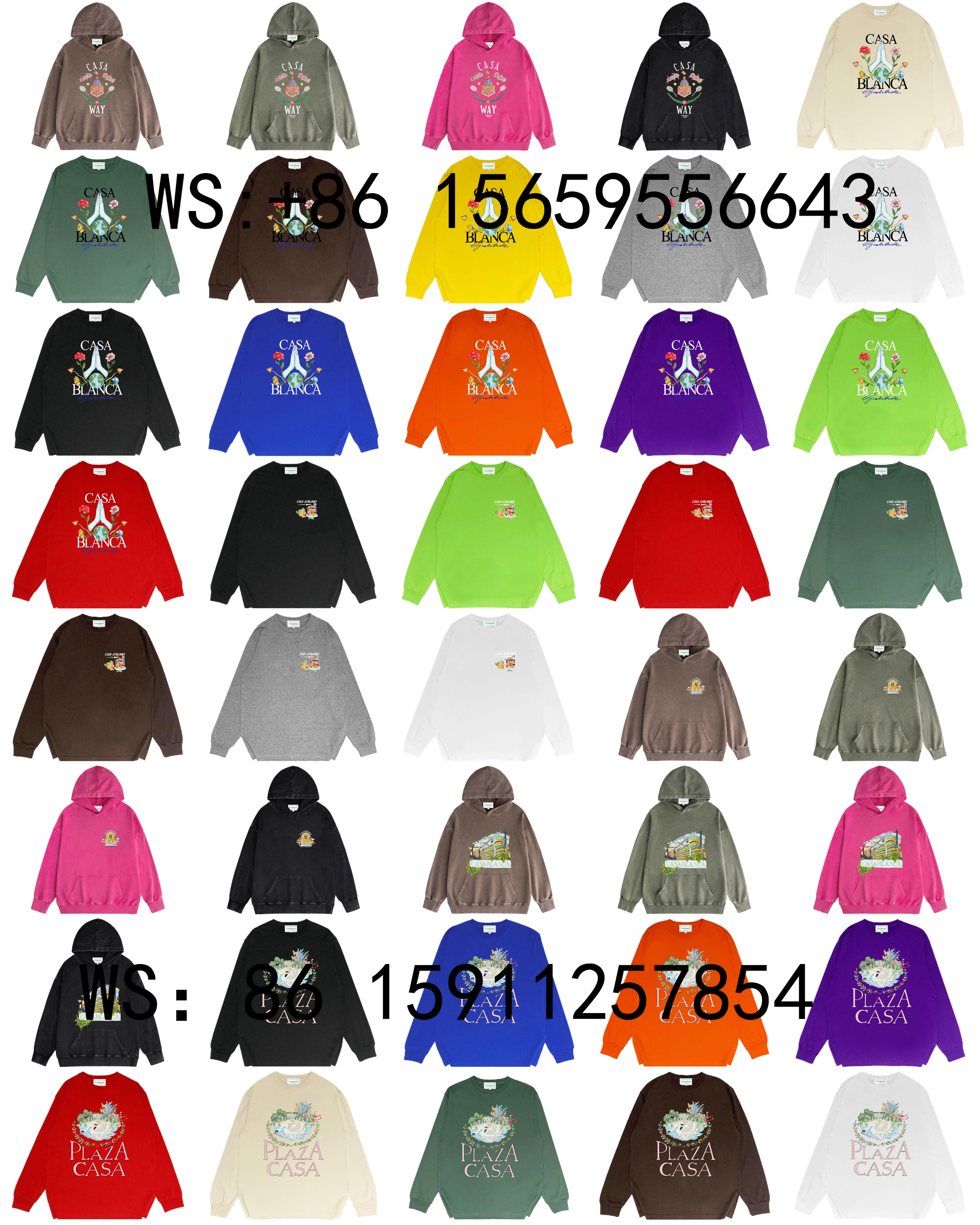Casablanca Hoodies（72）