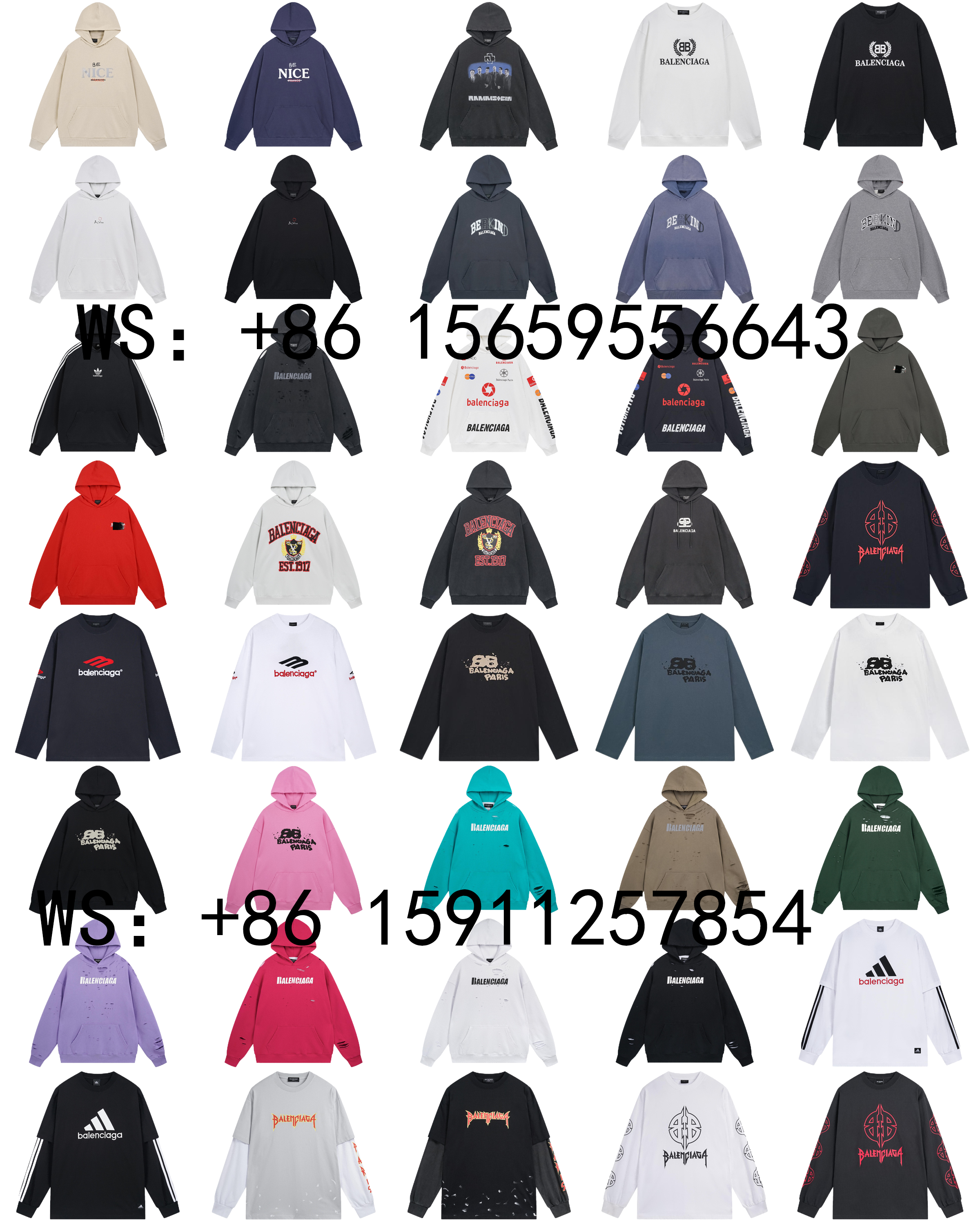 Balenciaga Hoodies（39）