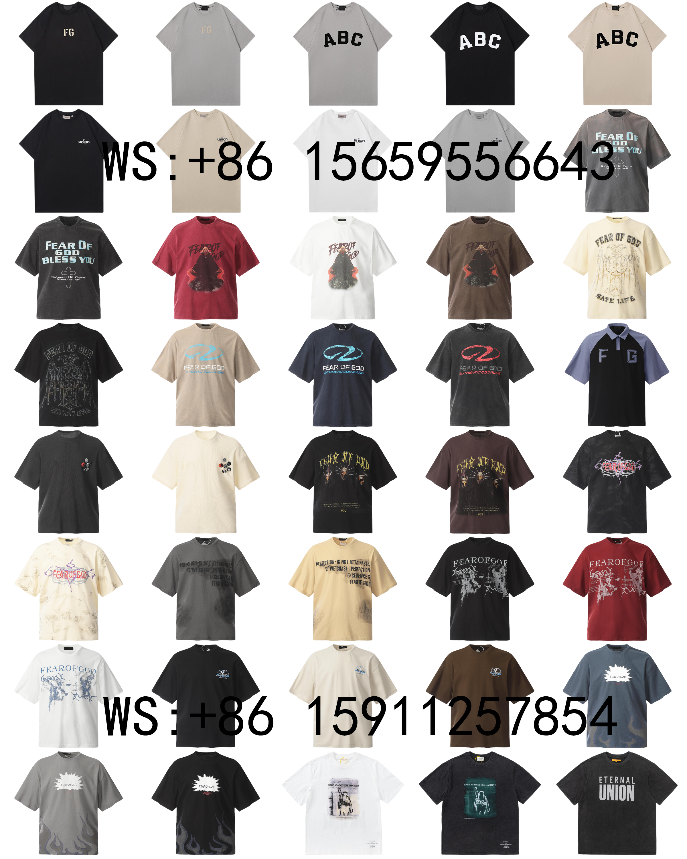 Fear of God T-Shirts（428）