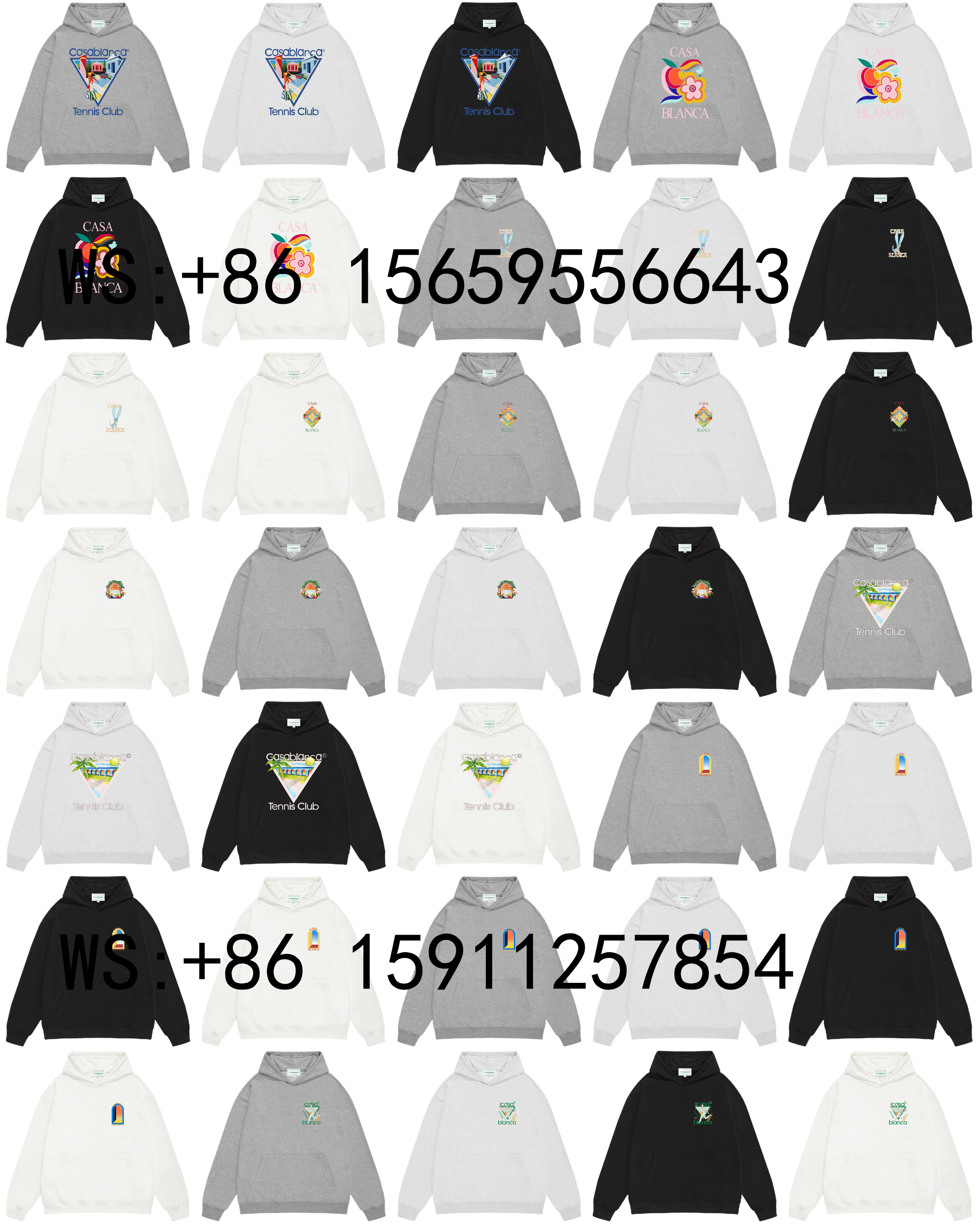 Casablanca Hoodies（97）
