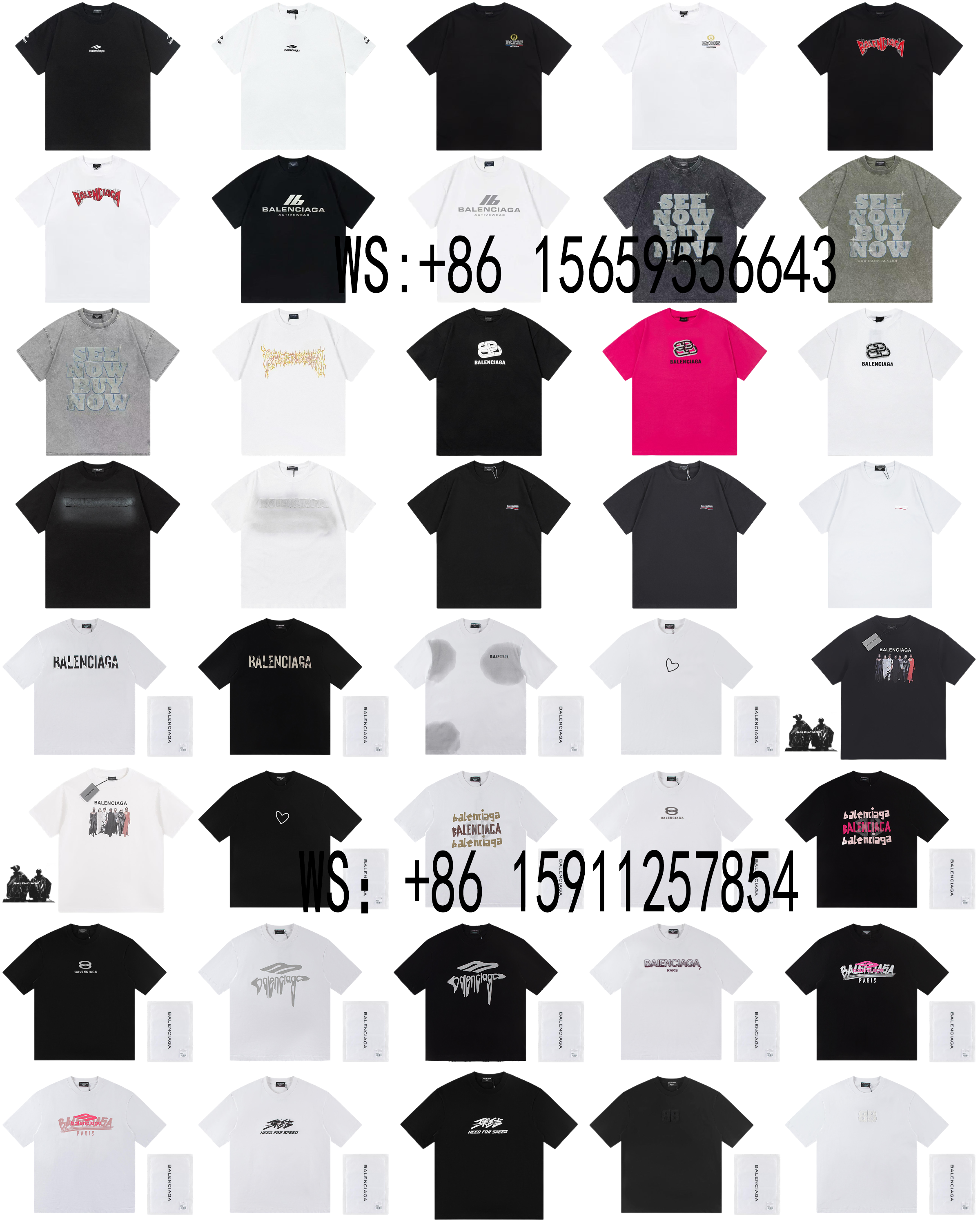 Balenciaga T-Shirts（173）