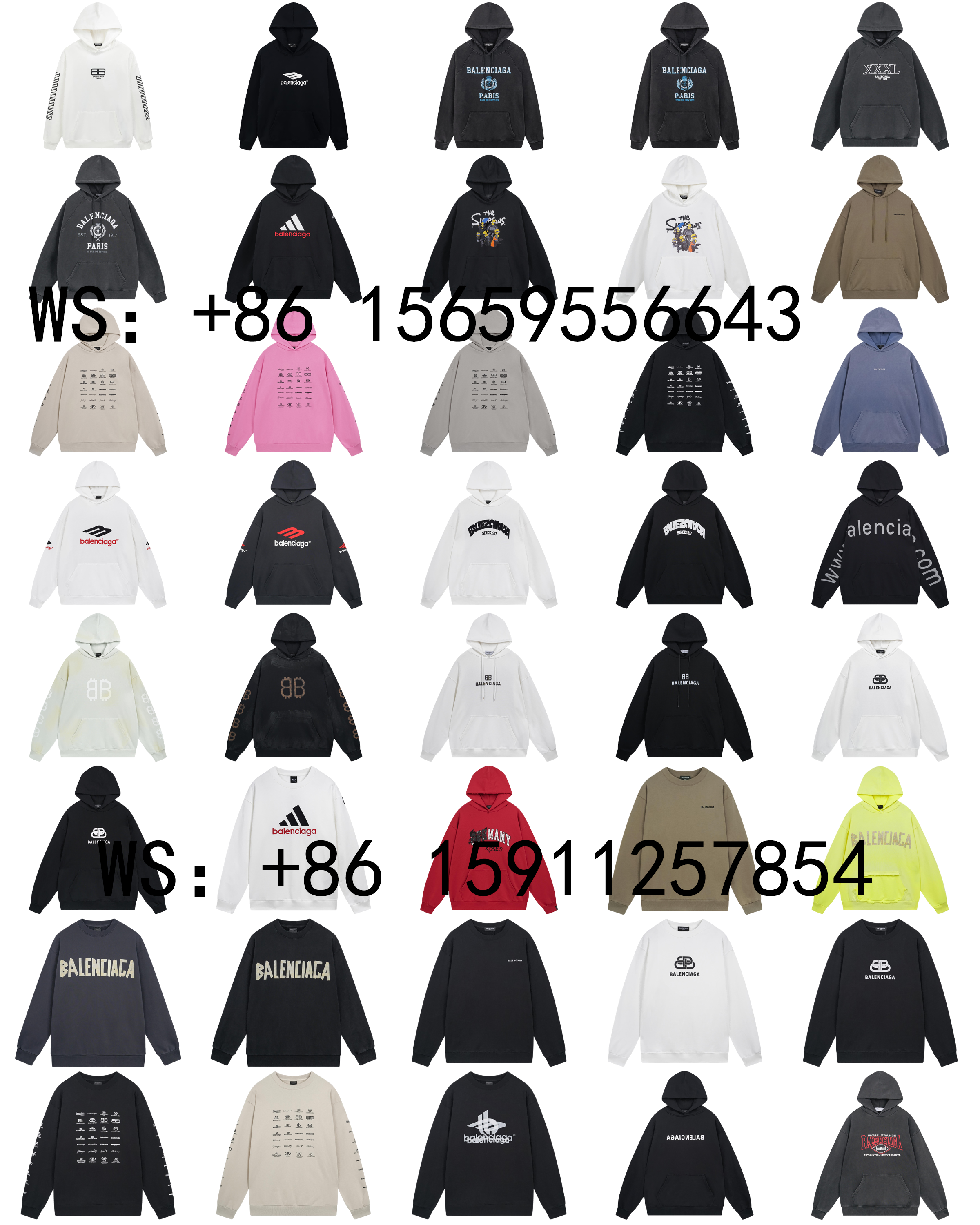 Balenciaga Hoodies（38）