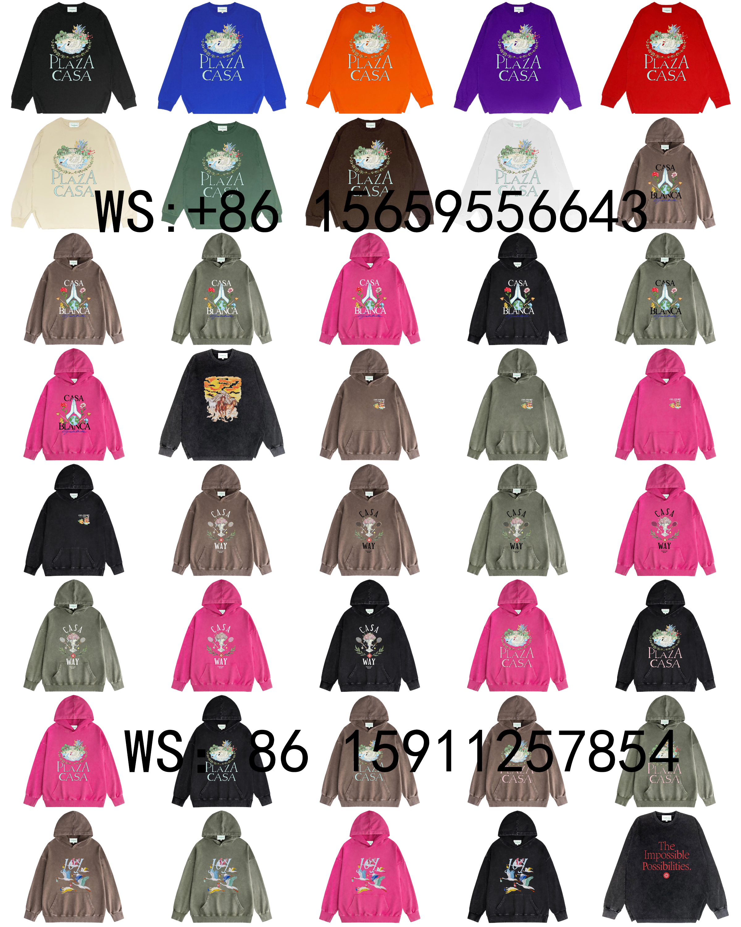 Casablanca Hoodies（73）