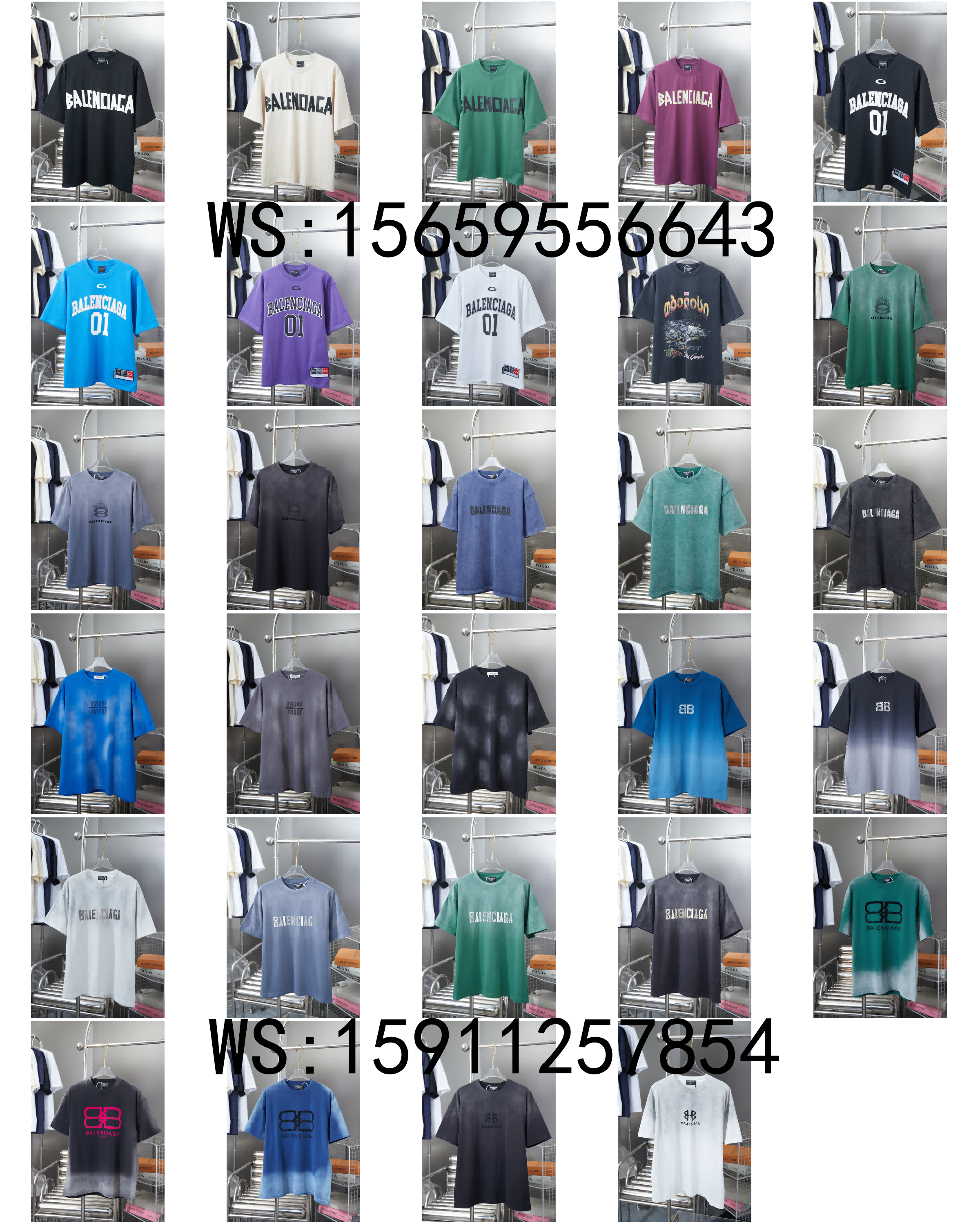 Balenciaga T-Shirts（253）
