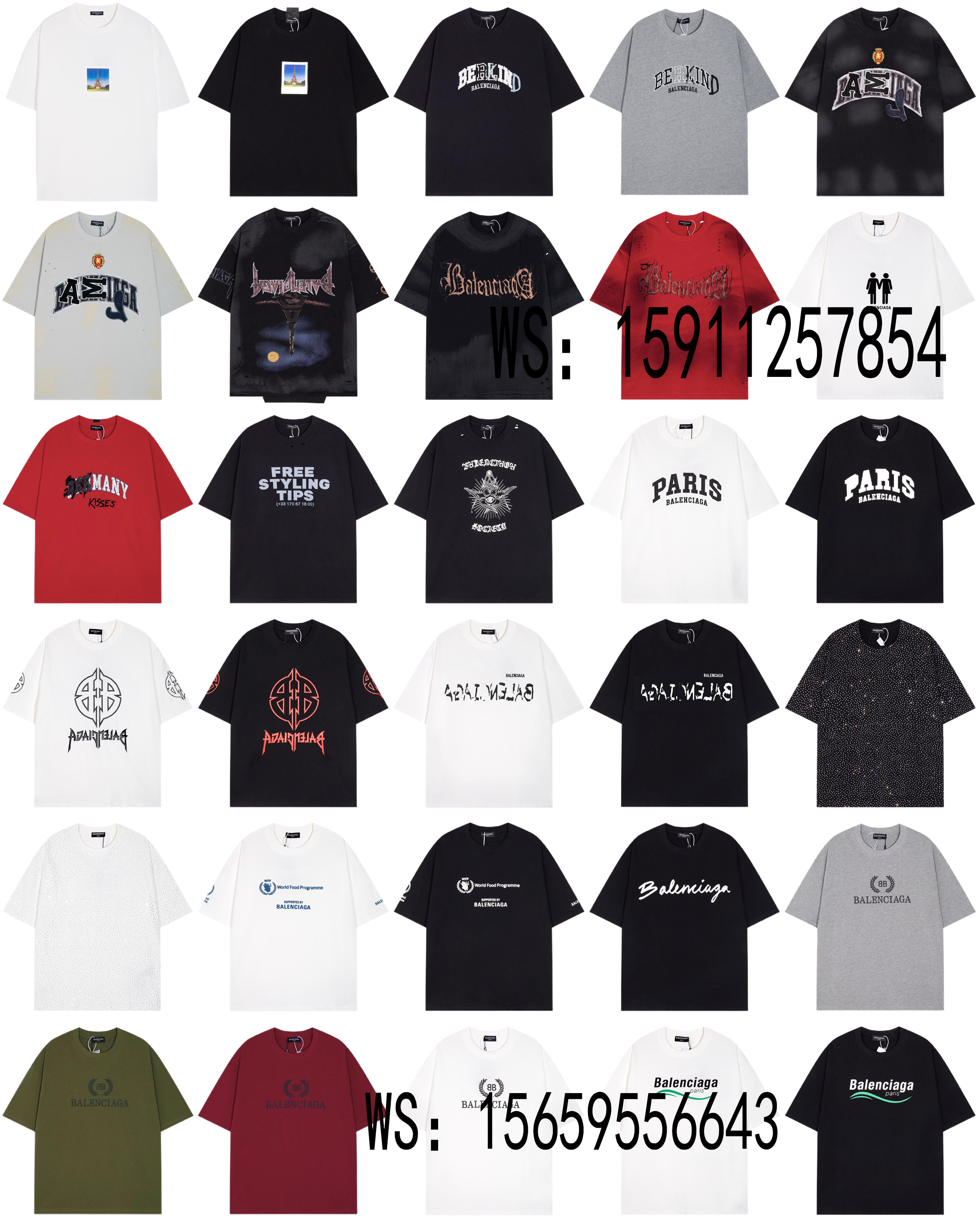 Balenciaga T-Shirts（218）