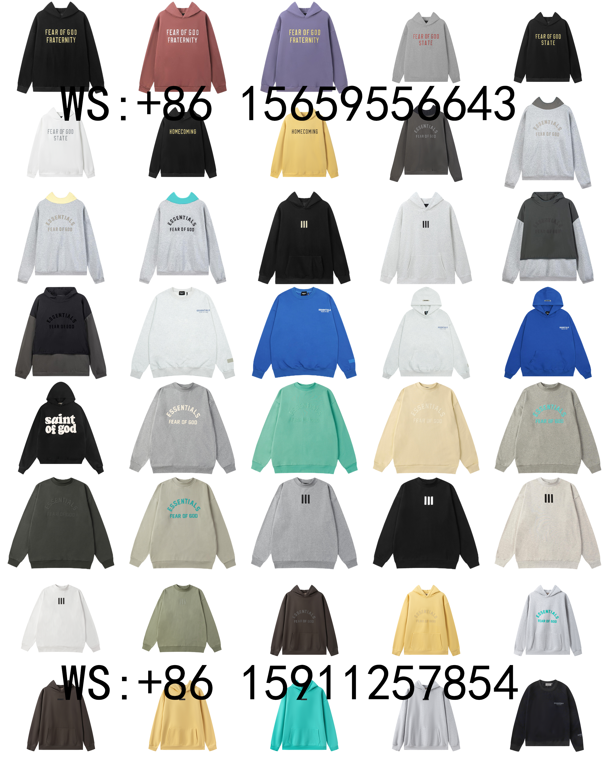 Fear of God Hoodies（124）