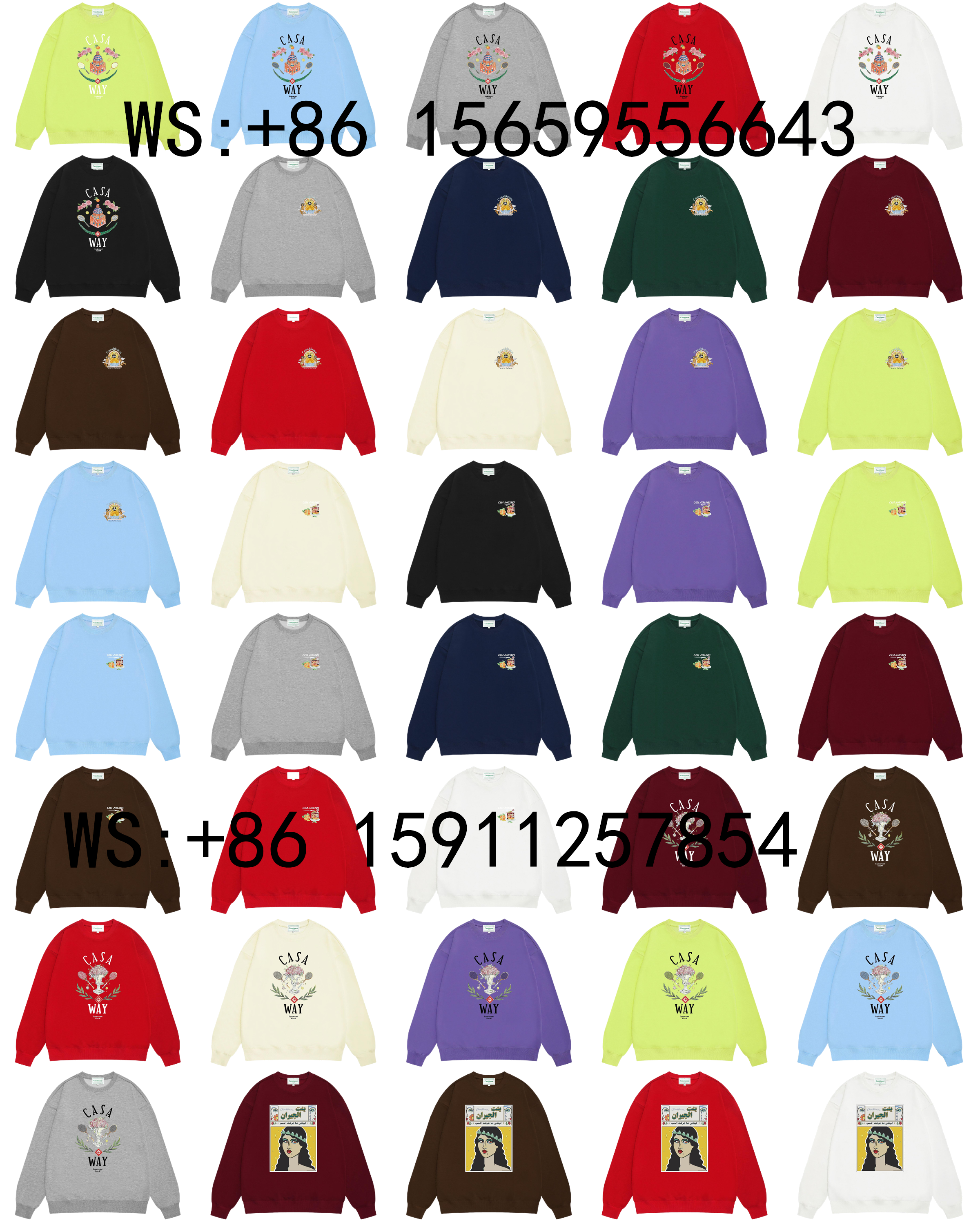 Casablanca Hoodies（79）
