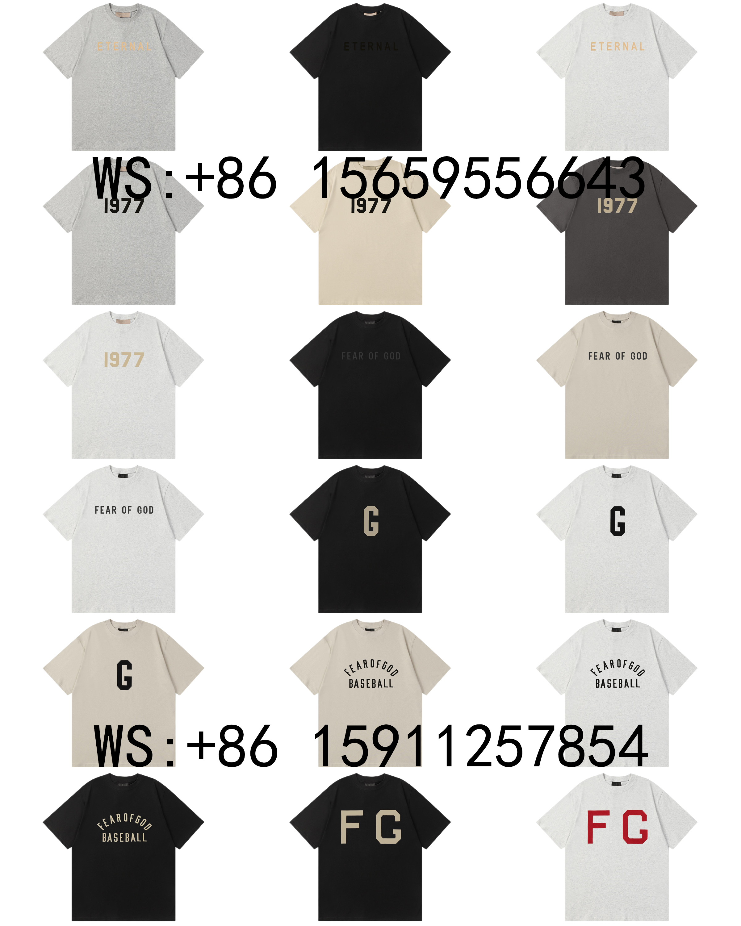 Fear of God T-Shirts（429）