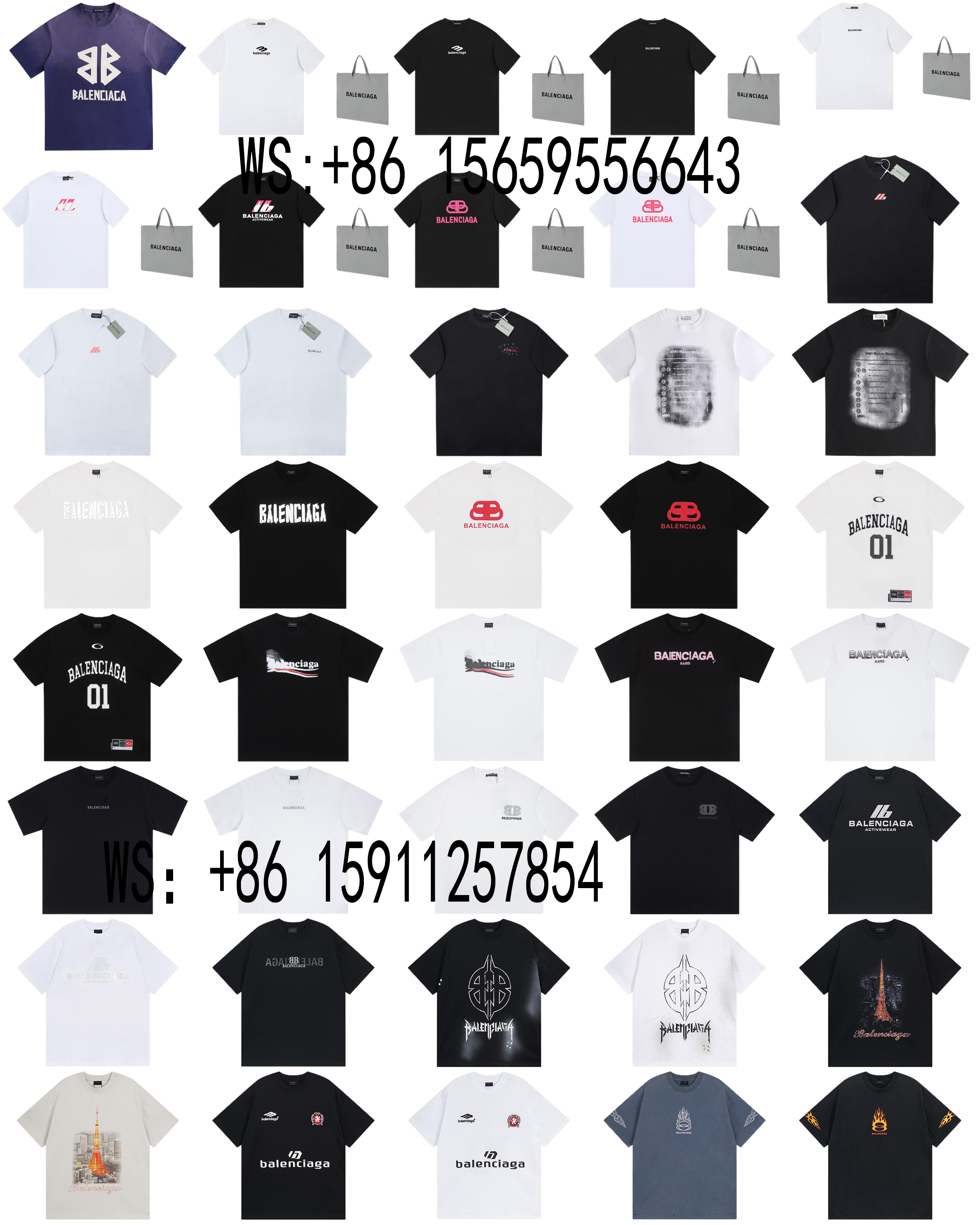 Balenciaga T-Shirts(185)