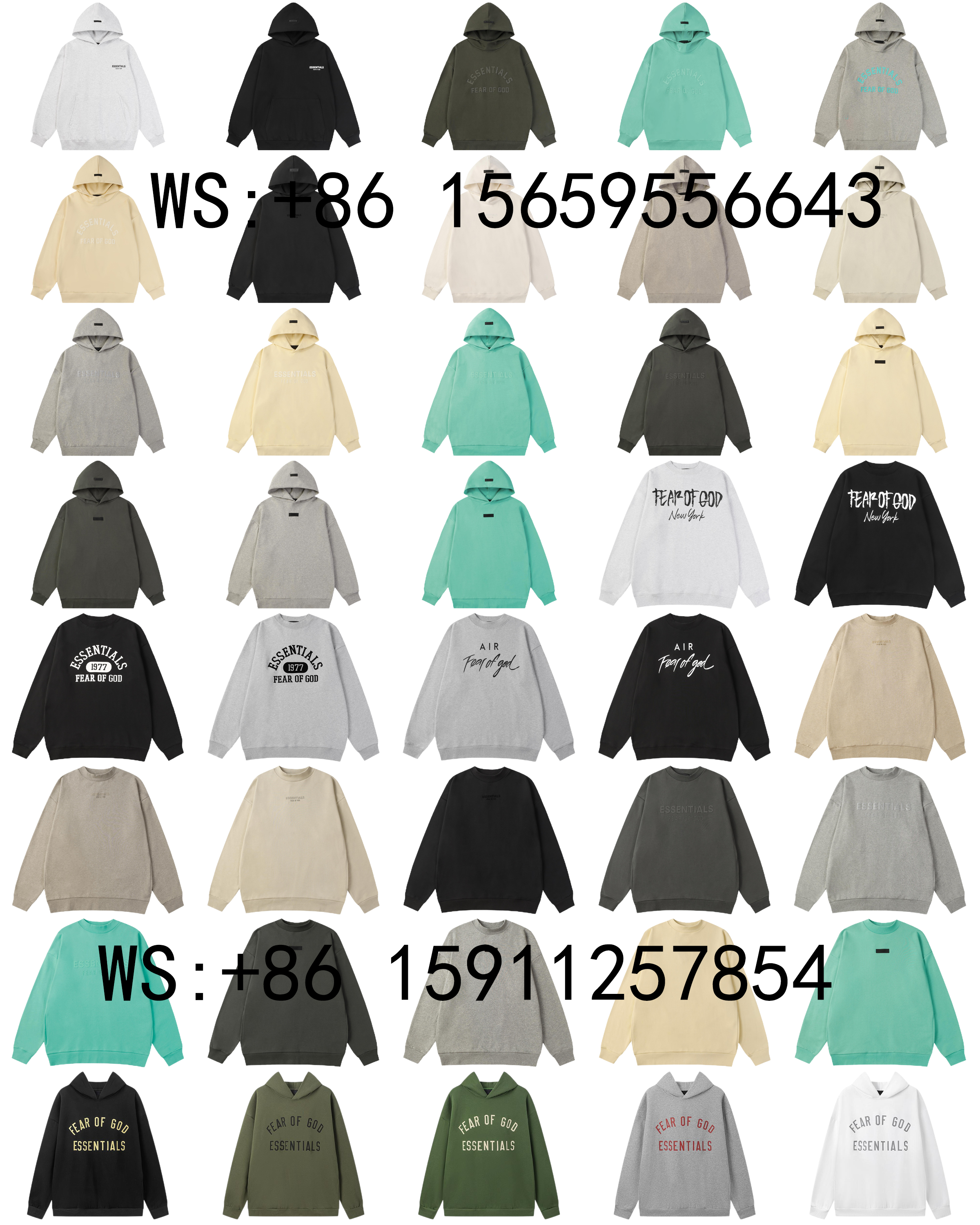 Fear of God  Hoodies（123）