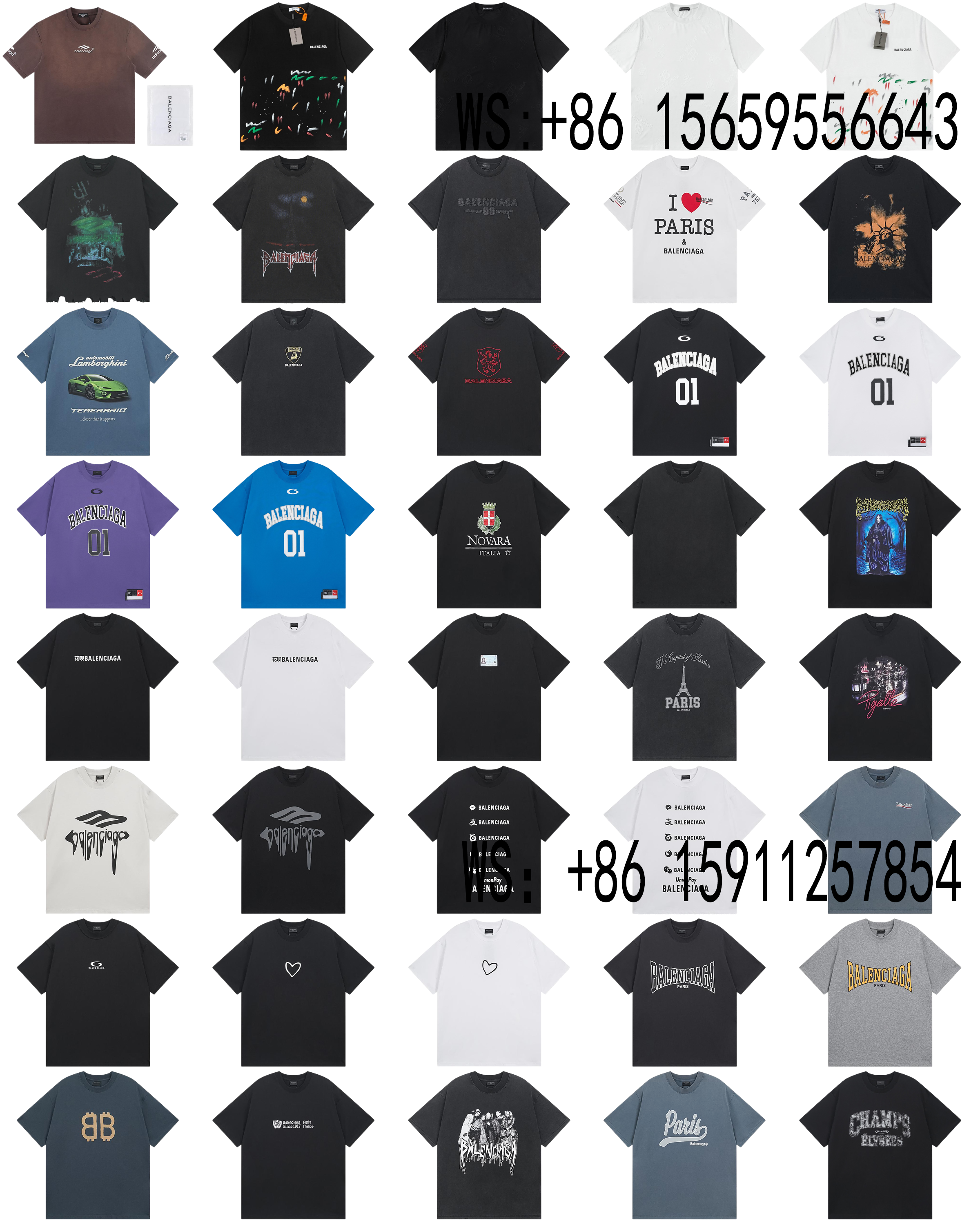 Balenciaga T-Shirts（175）