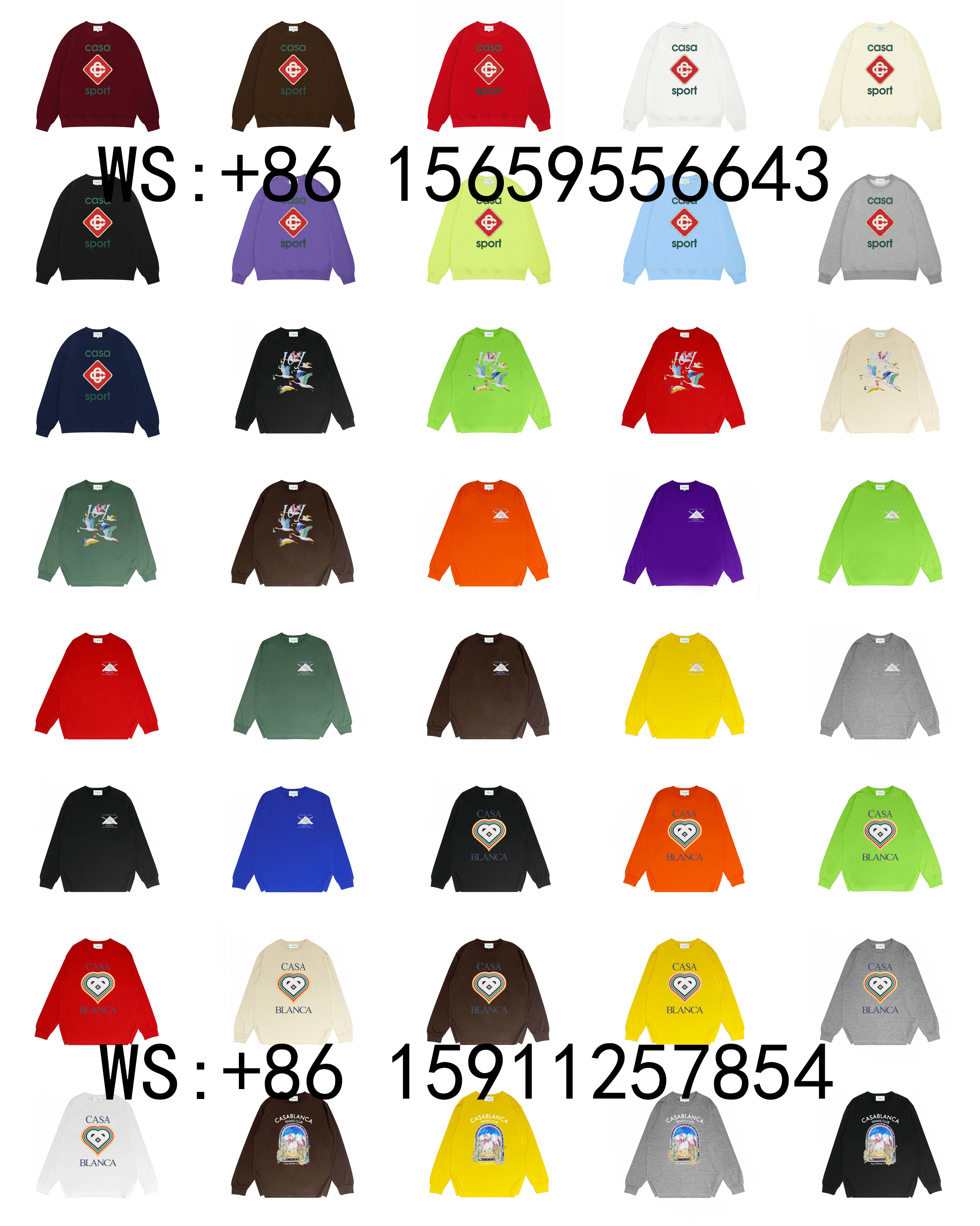 Casablanca Hoodies（81）