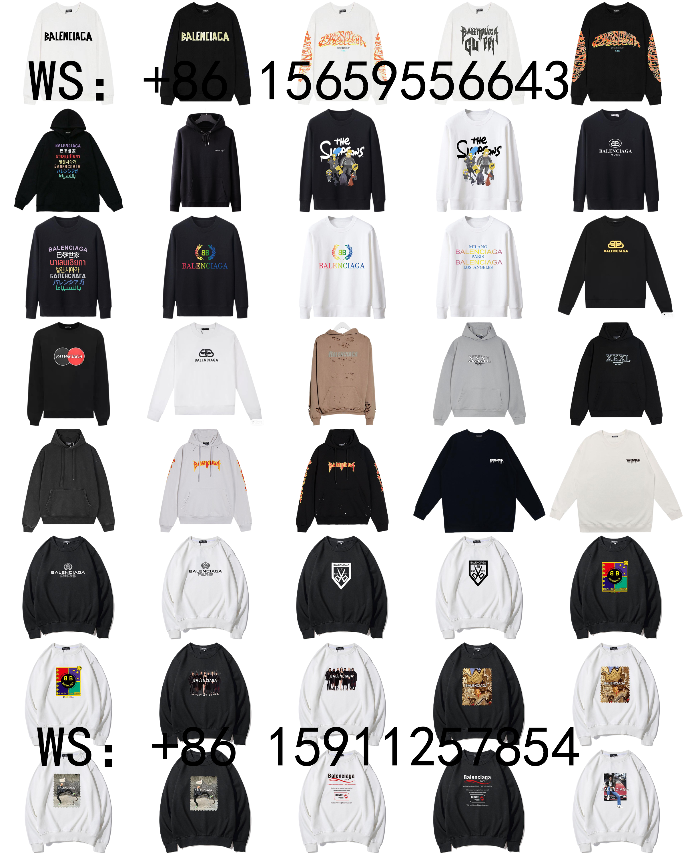 Balenciaga Hoodies（41）