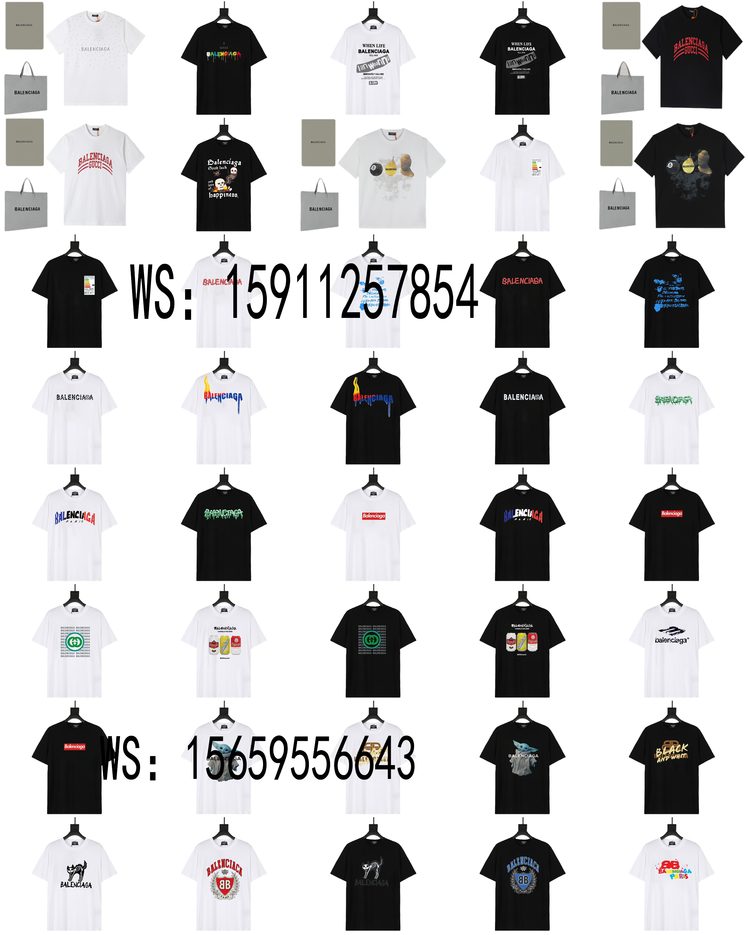 Balenciaga T-Shirts(197)