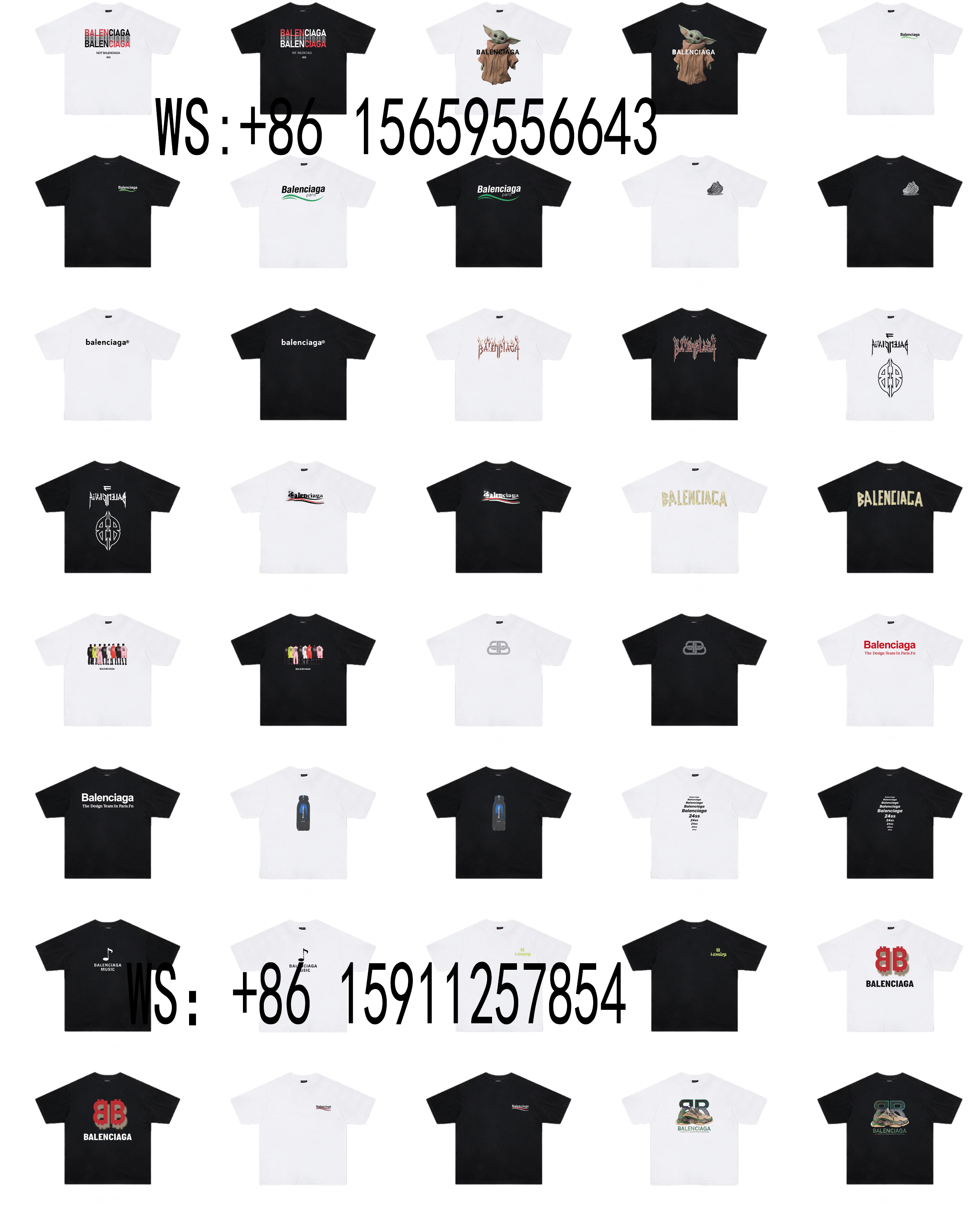 Balenciaga T-Shirts(166)
