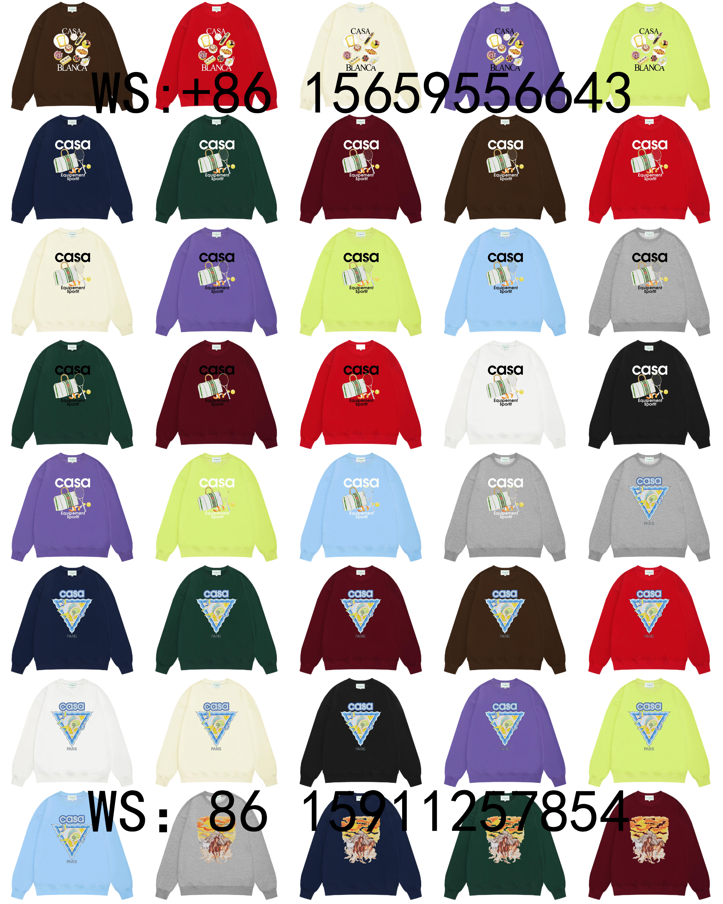 Casablanca Hoodies（60）
