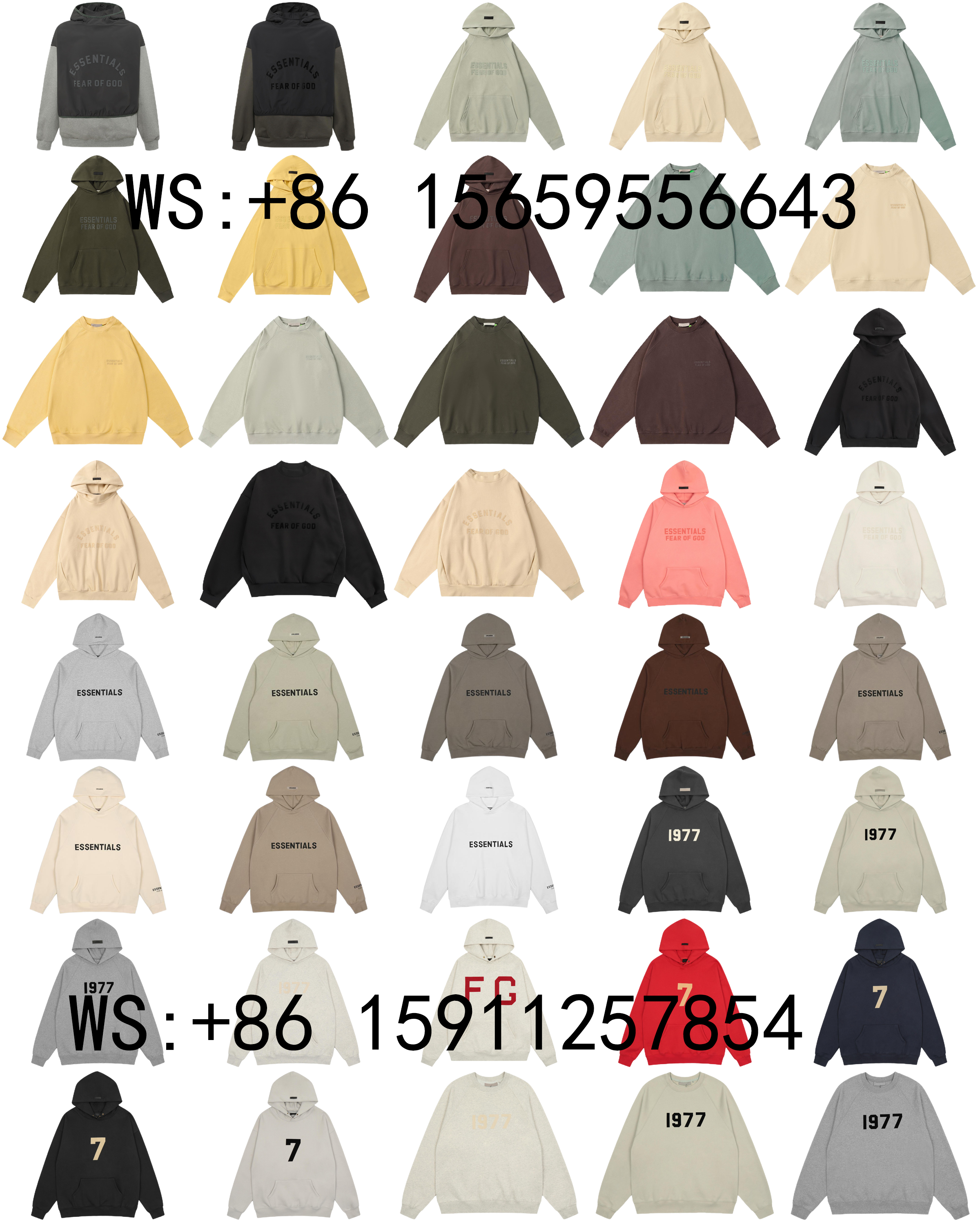 Fear of God Hoodies（136）