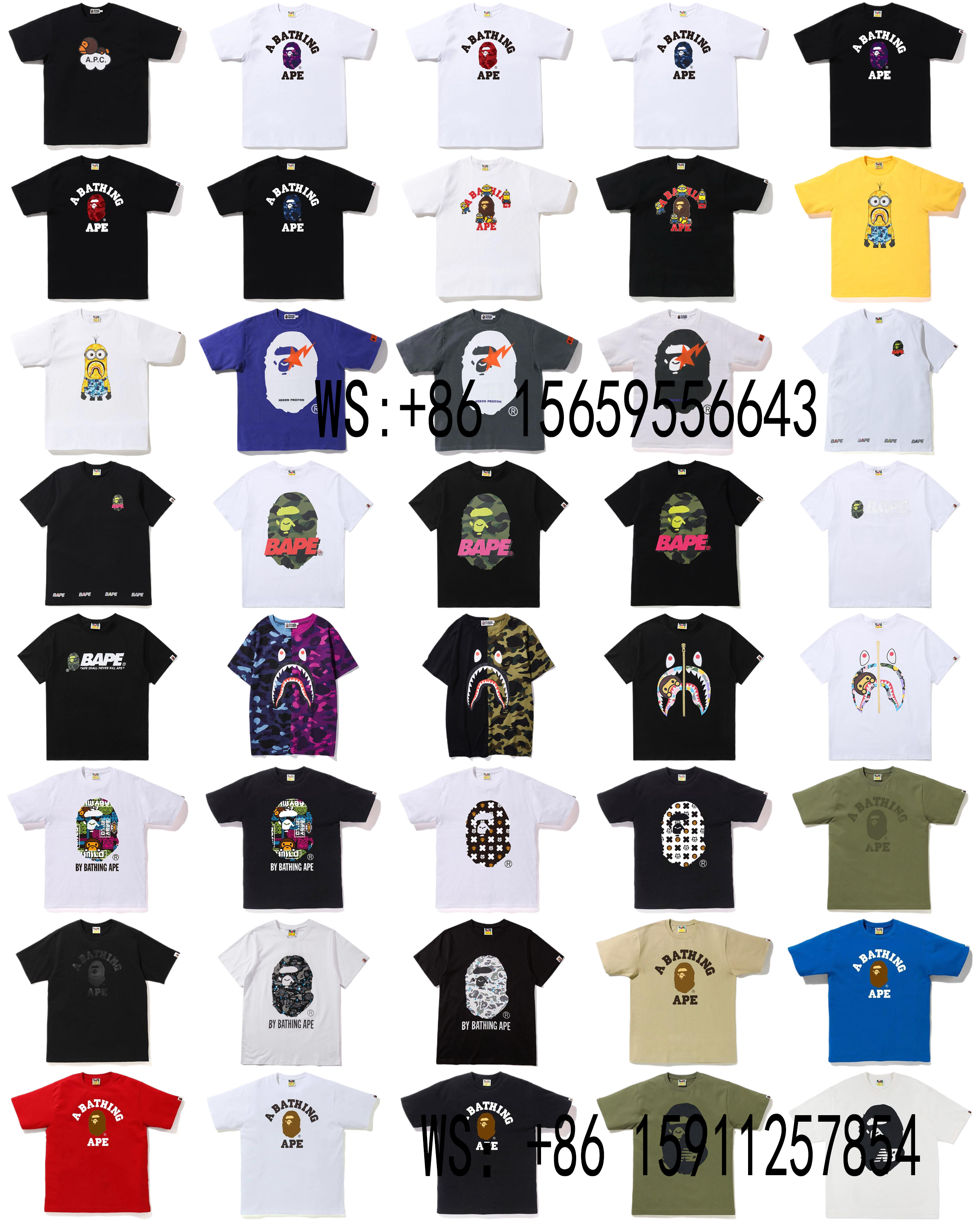 A BATHING APE T-Shirts（159）