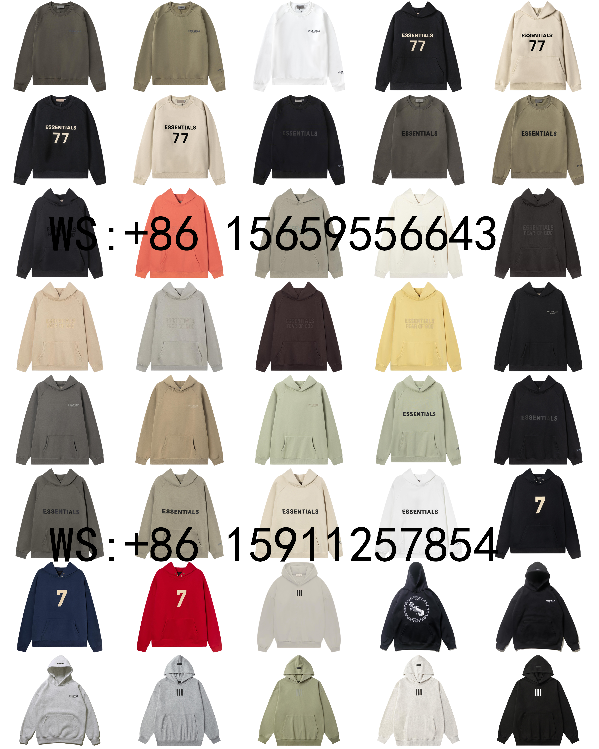 Fear of God  Hoodies（125）