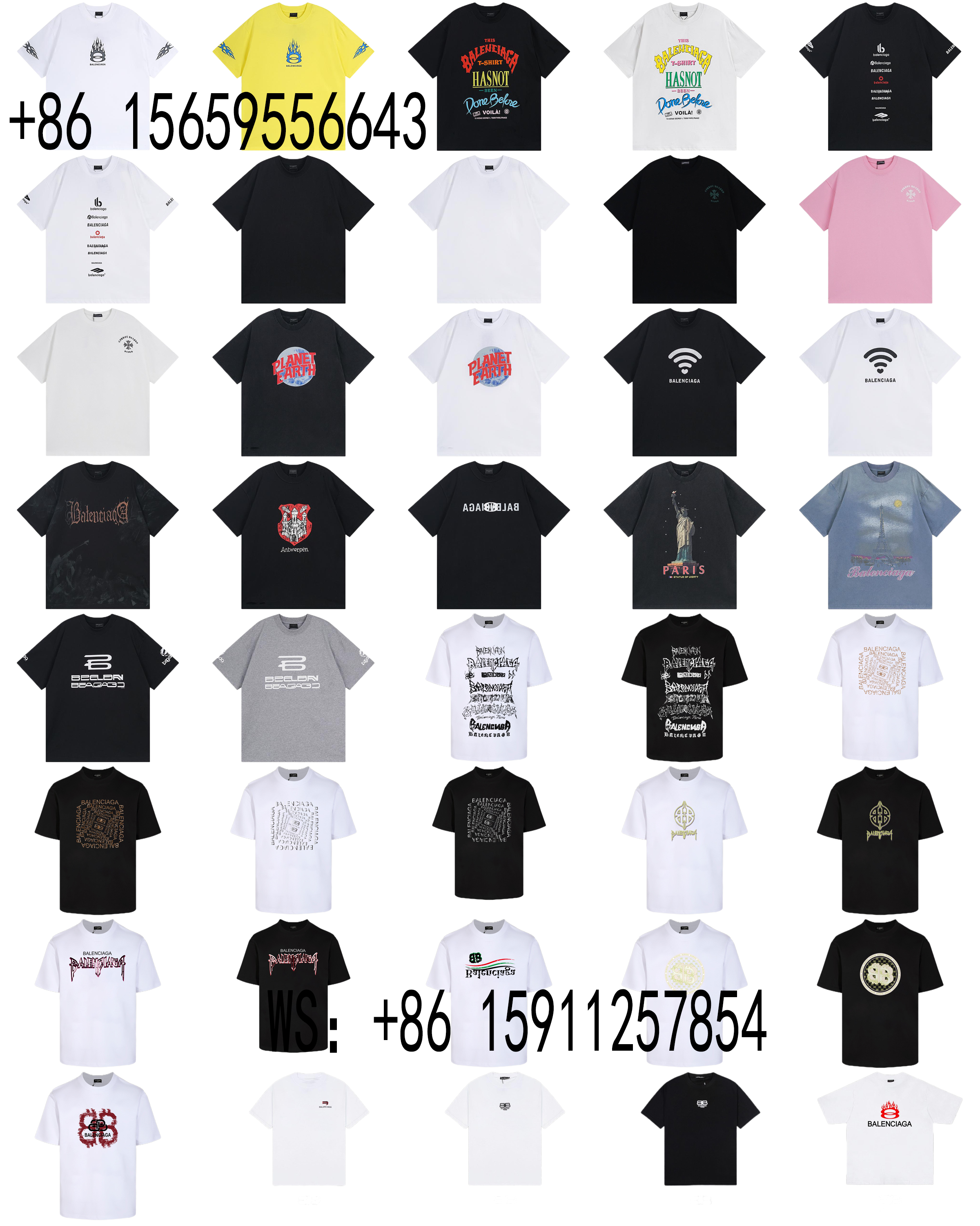 Balenciaga T-Shirts(186)