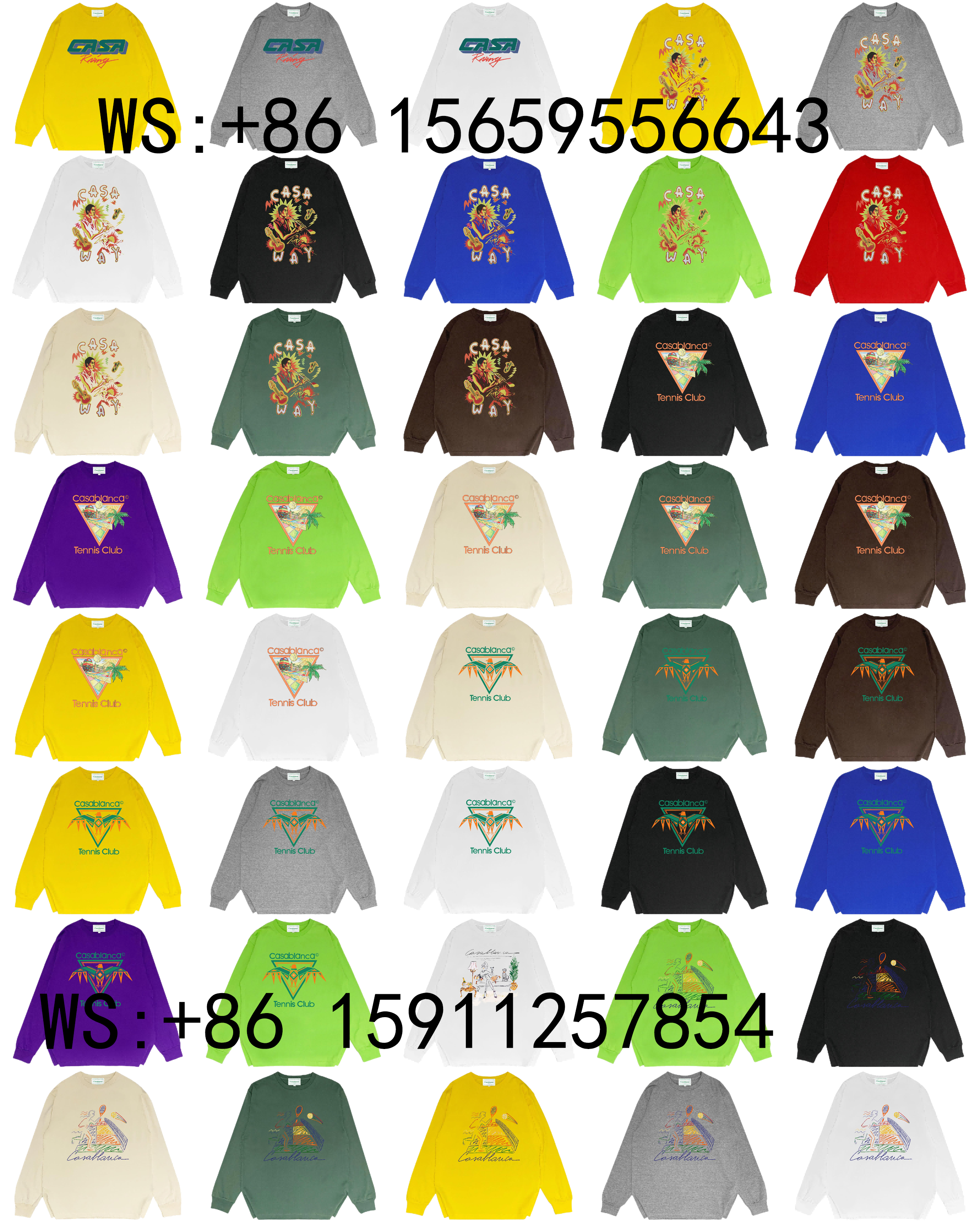 Casablanca Hoodies（84）