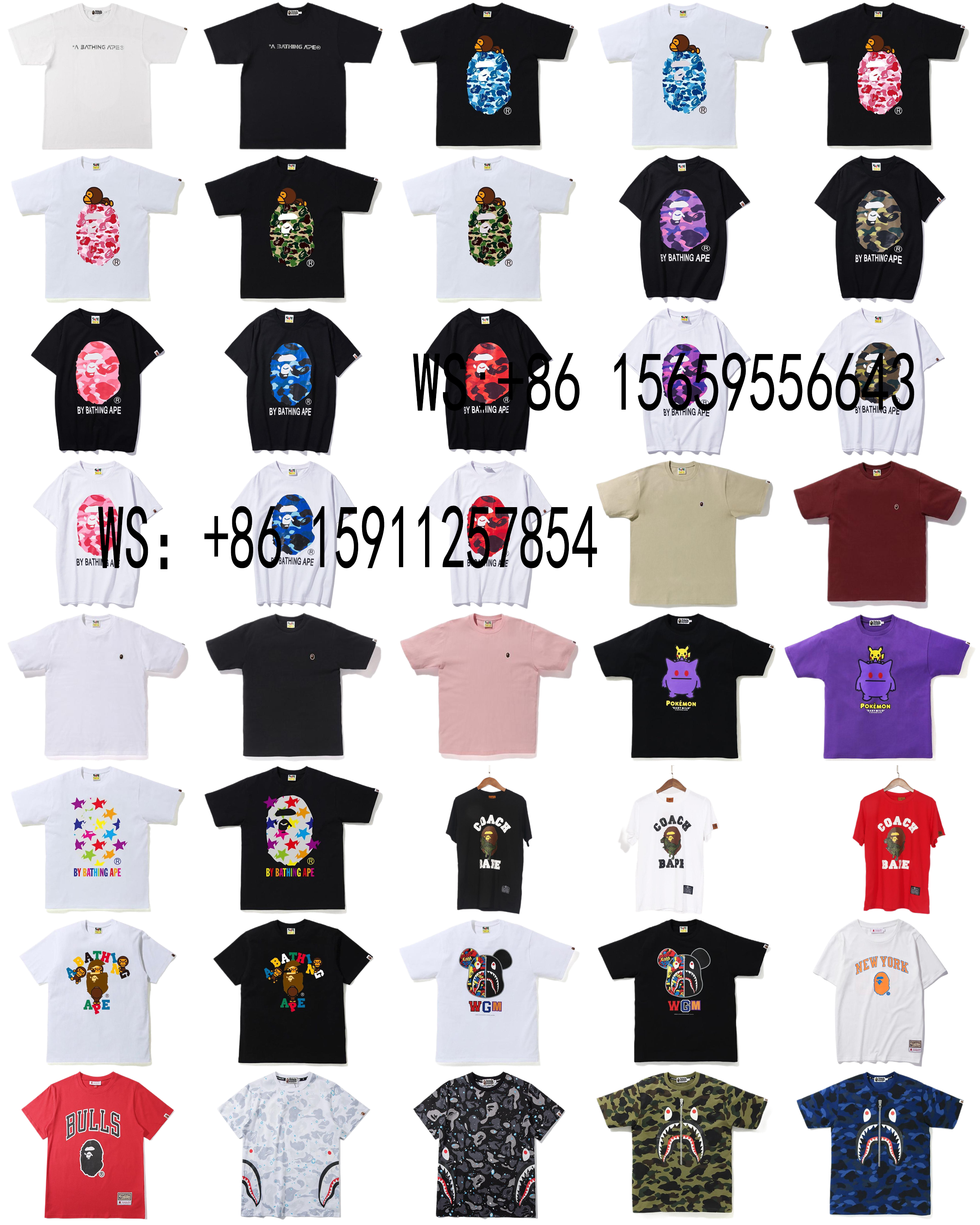 A BATHING APE T-Shirts（160）