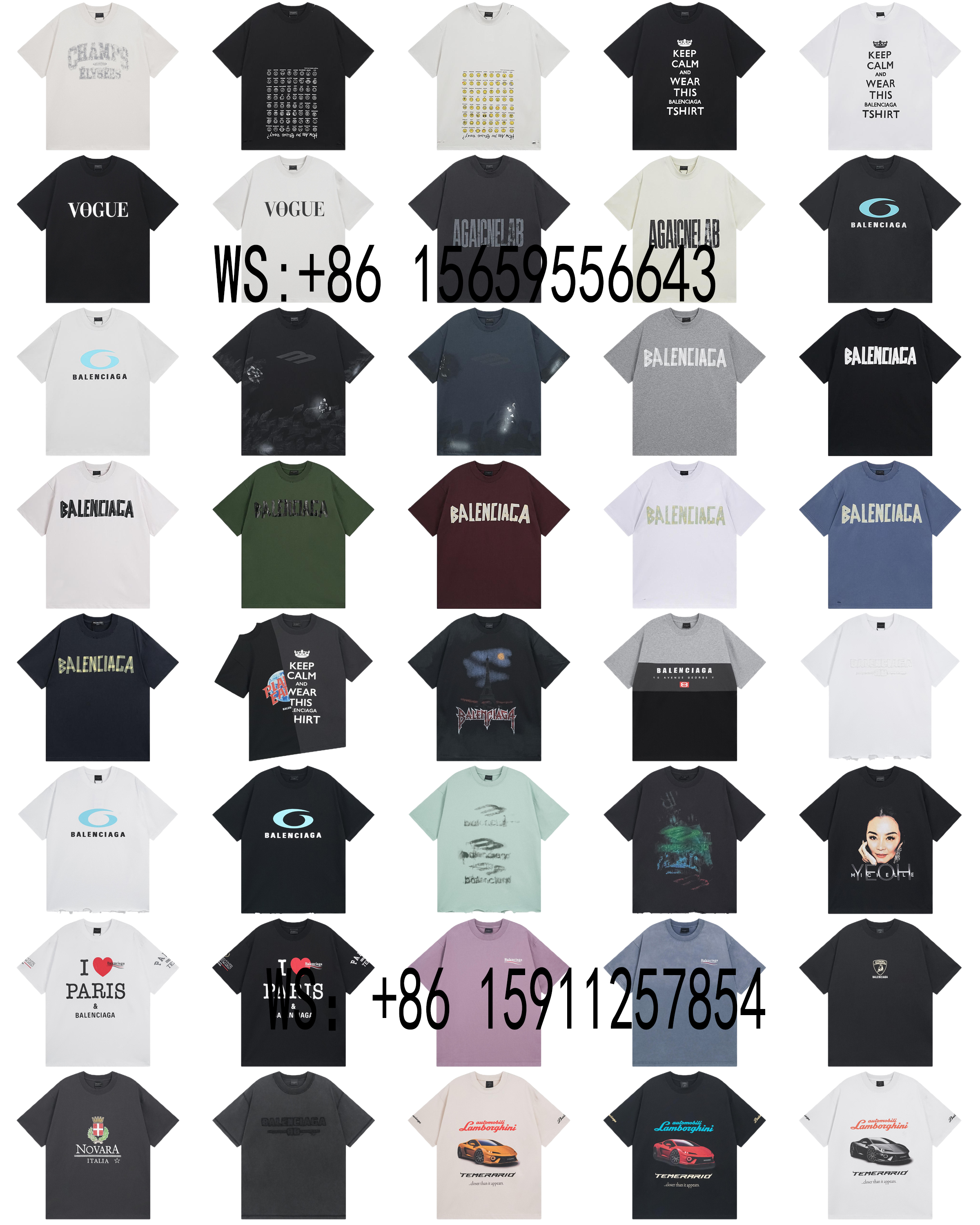 Balenciaga T-Shirts（176）