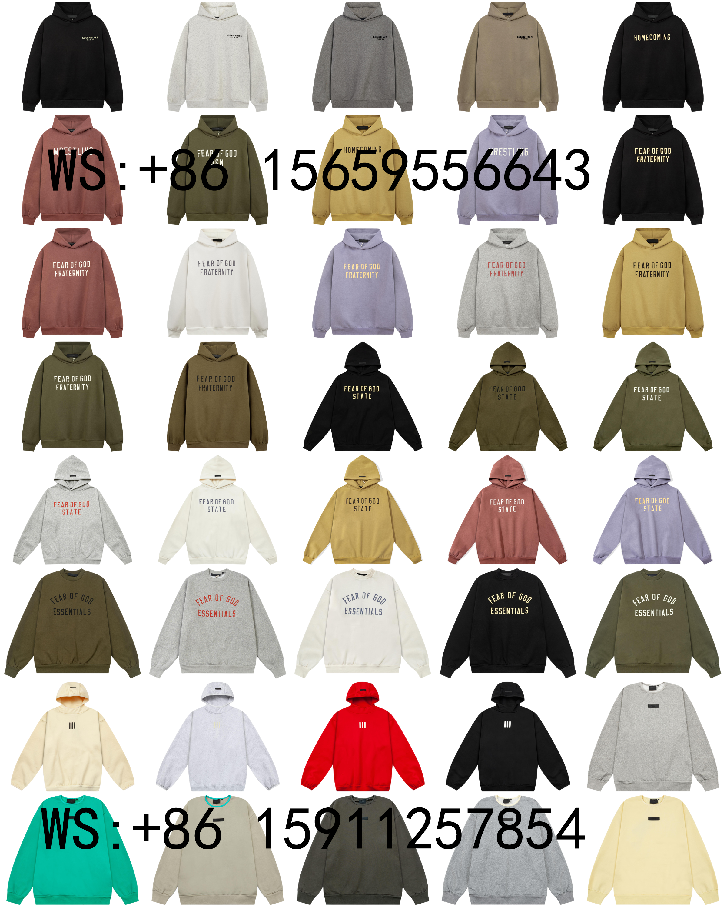 Fear of God Hoodies（126）