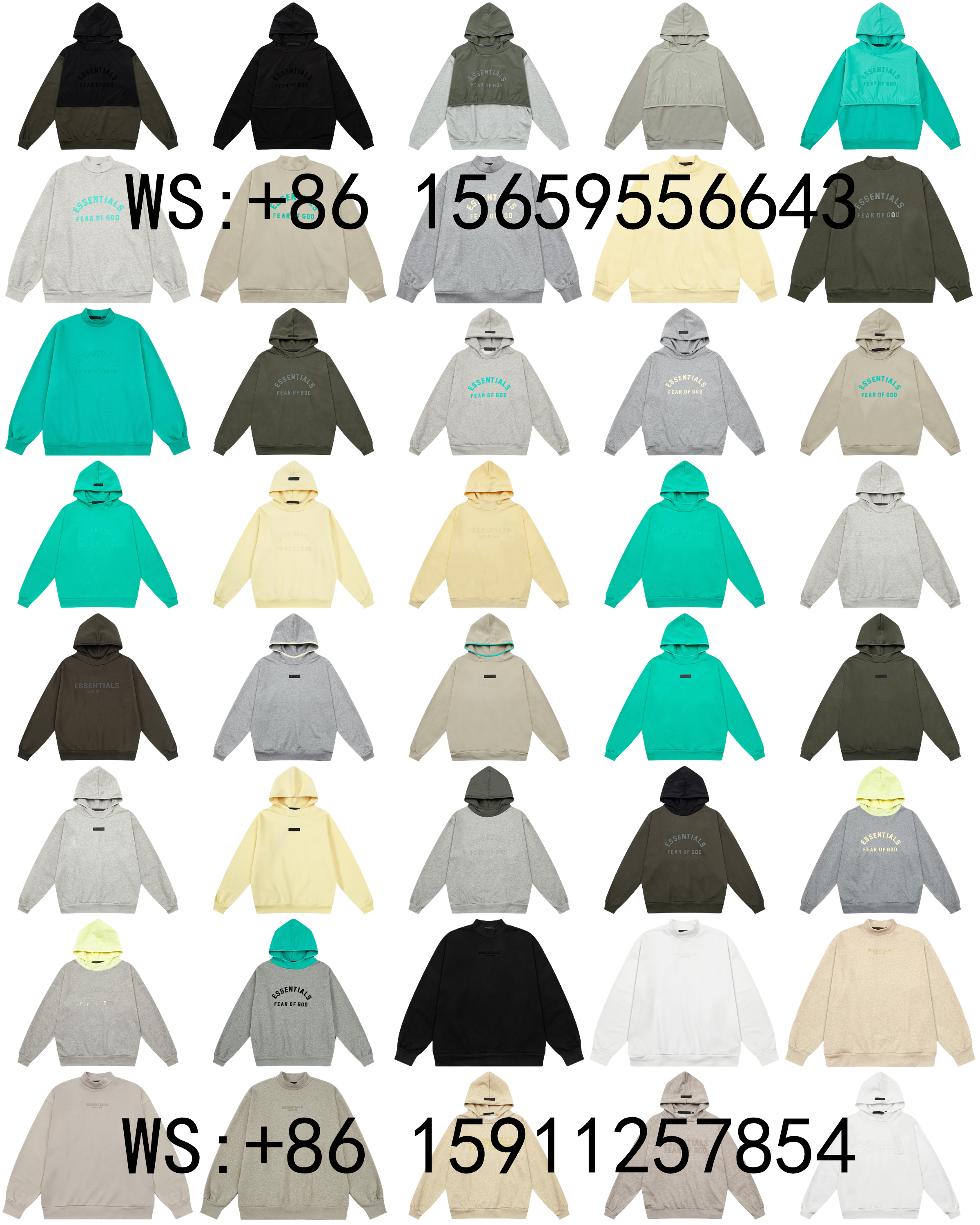 Fear of God  Hoodies（127）