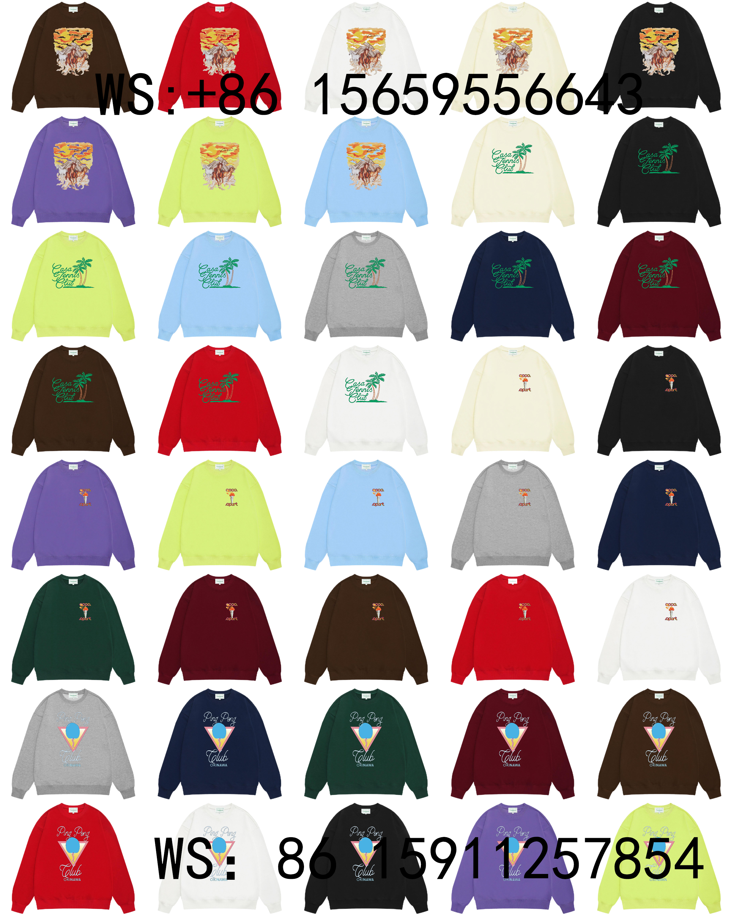 Casablanca Hoodies（61）