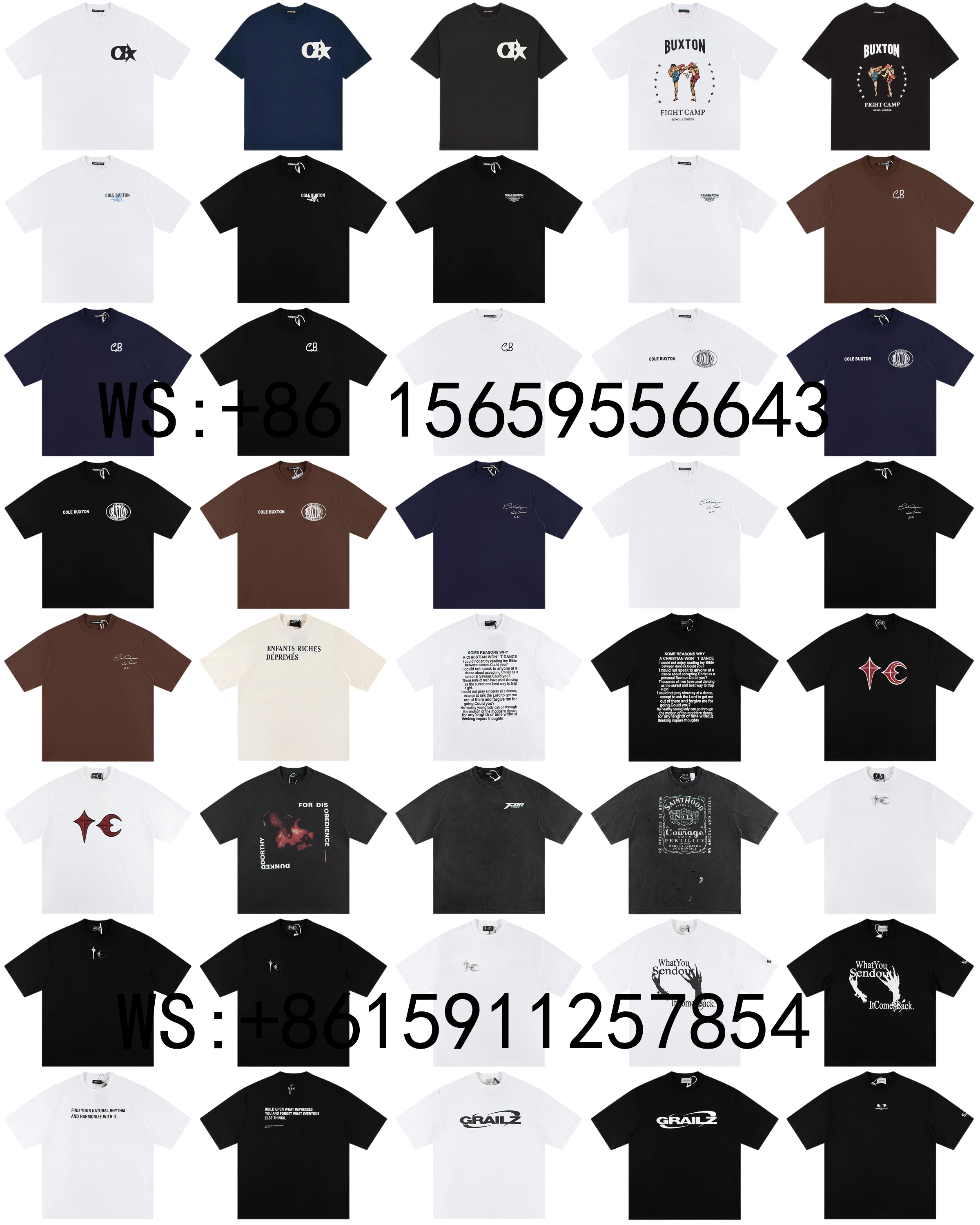 Cole Buxton T-Shirts(305)