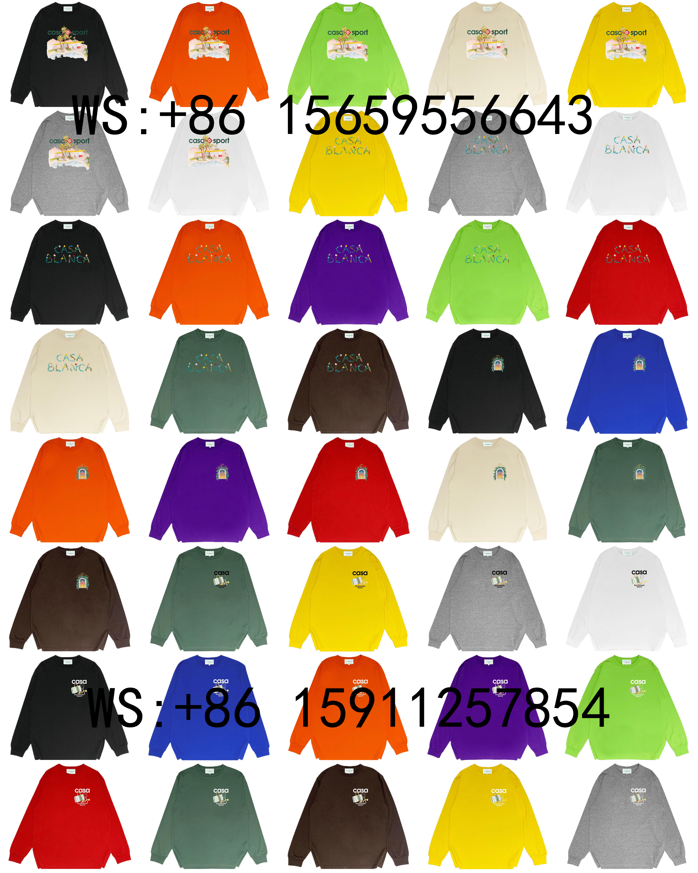 Casablanca Hoodies（85）