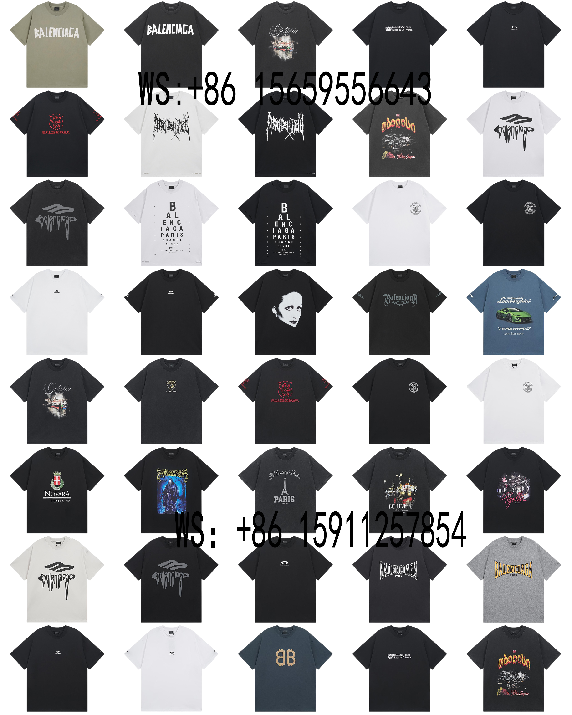 Balenciaga T-Shirts（177）