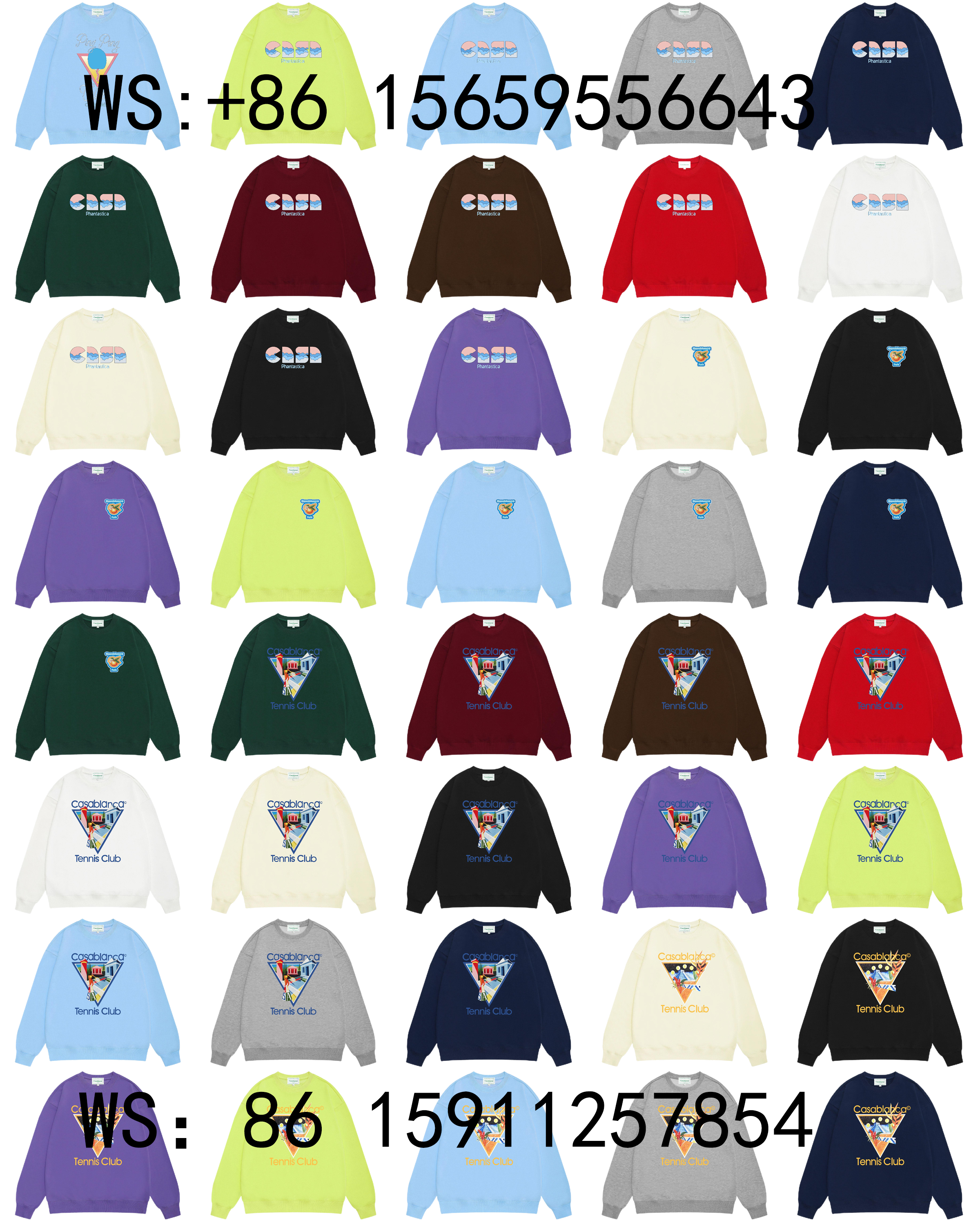 Casablanca Hoodies（62）