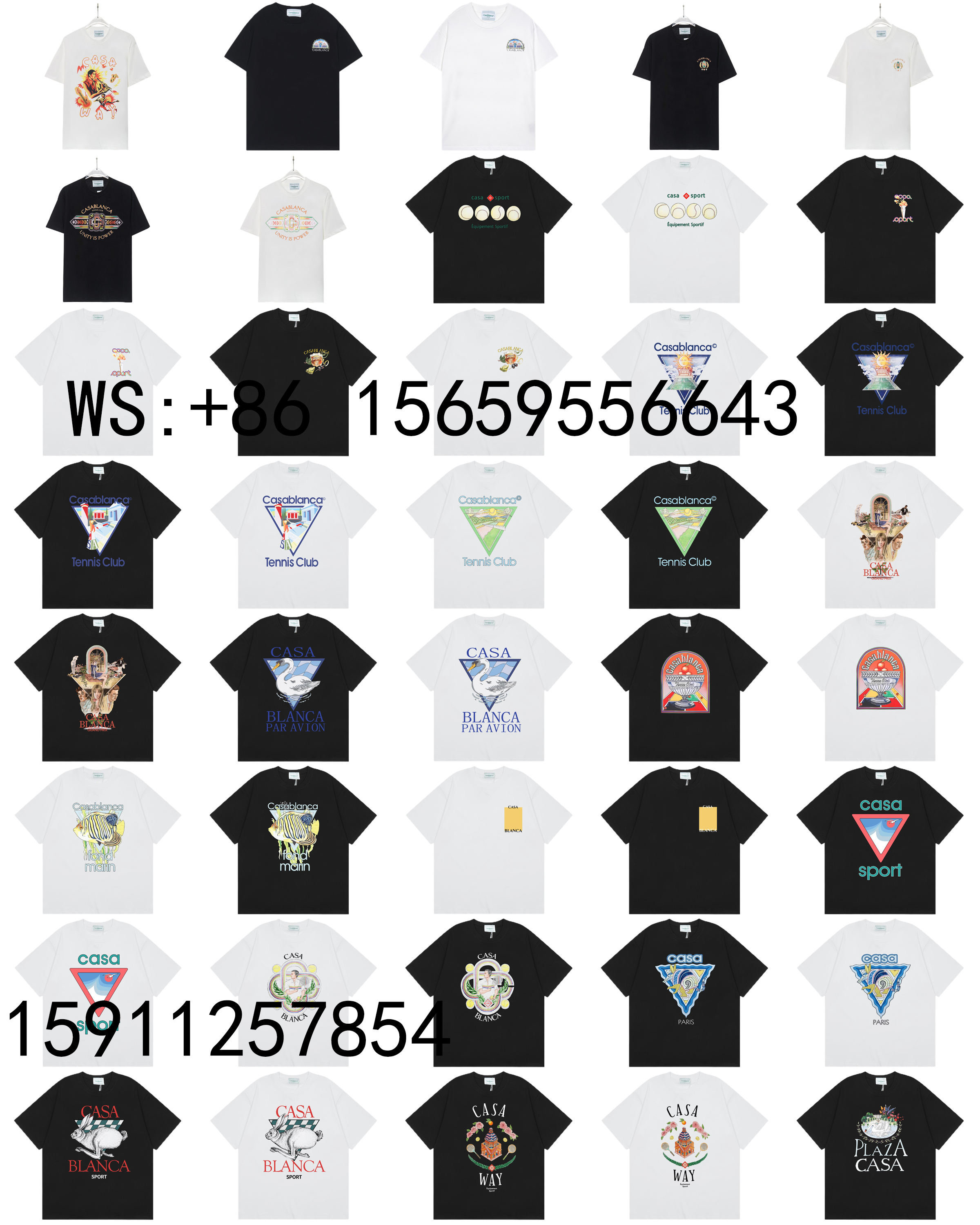 Casablanca T-Shirts（328）