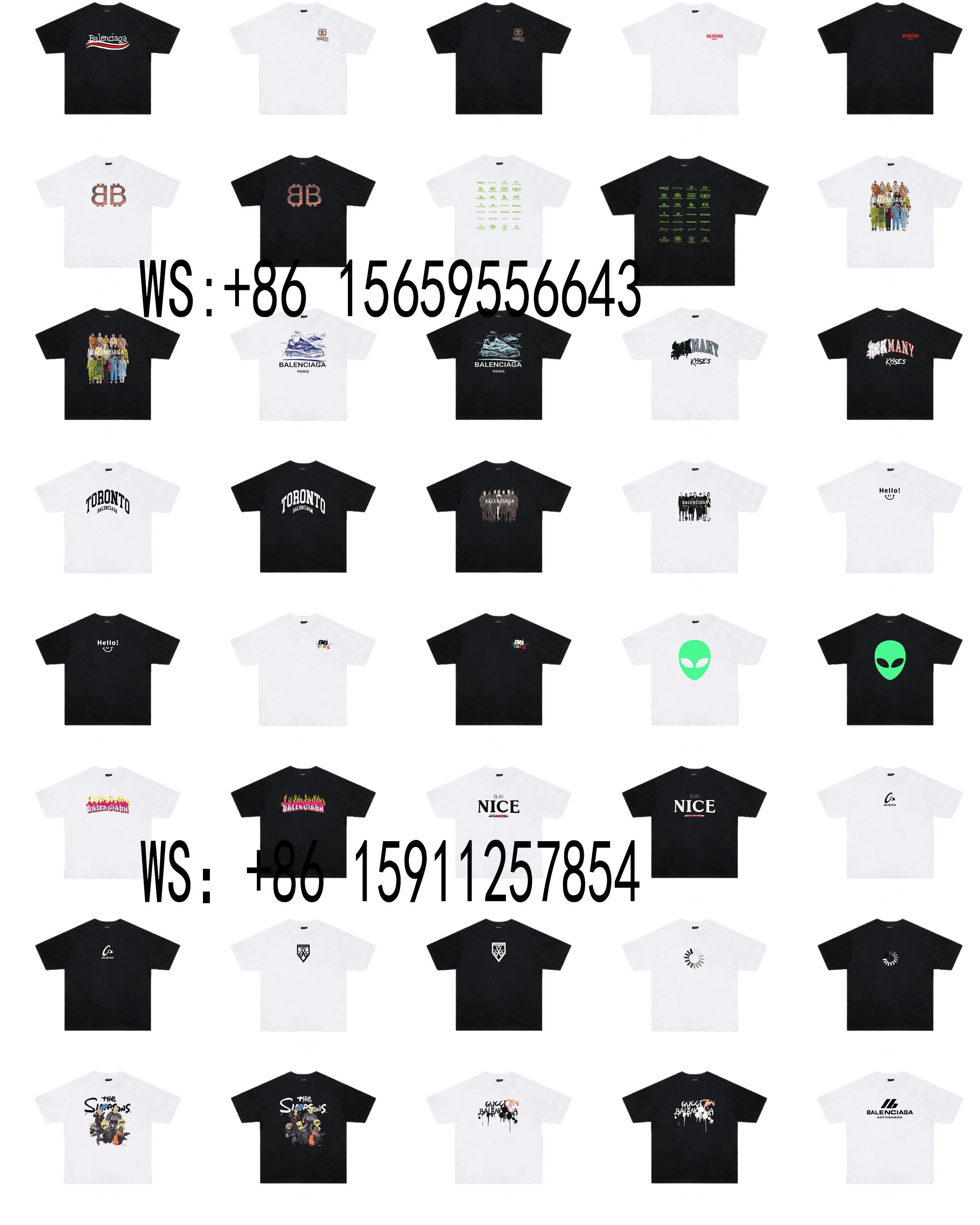 Balenciaga T-Shirts（189）