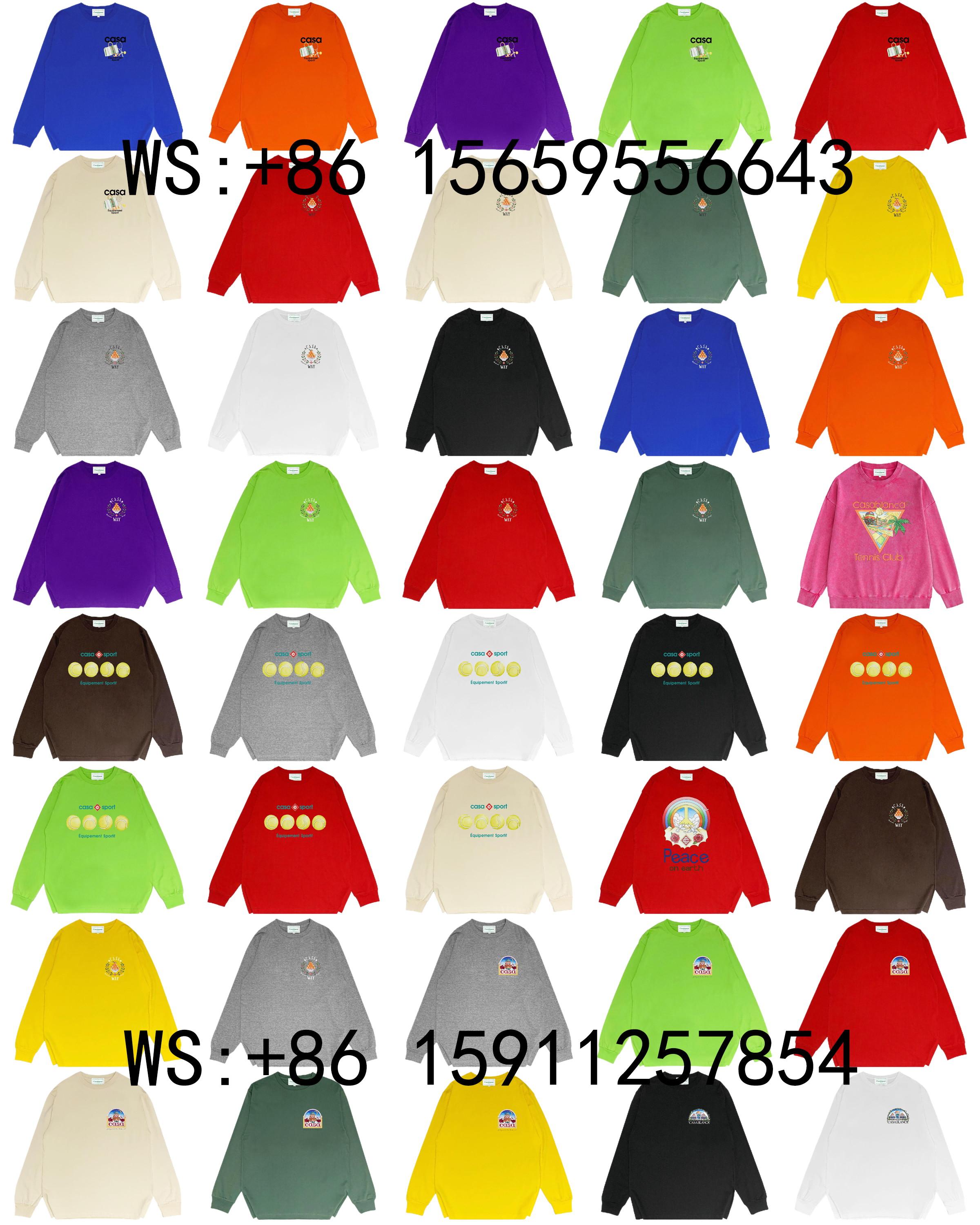 Casablanca Hoodies（86）