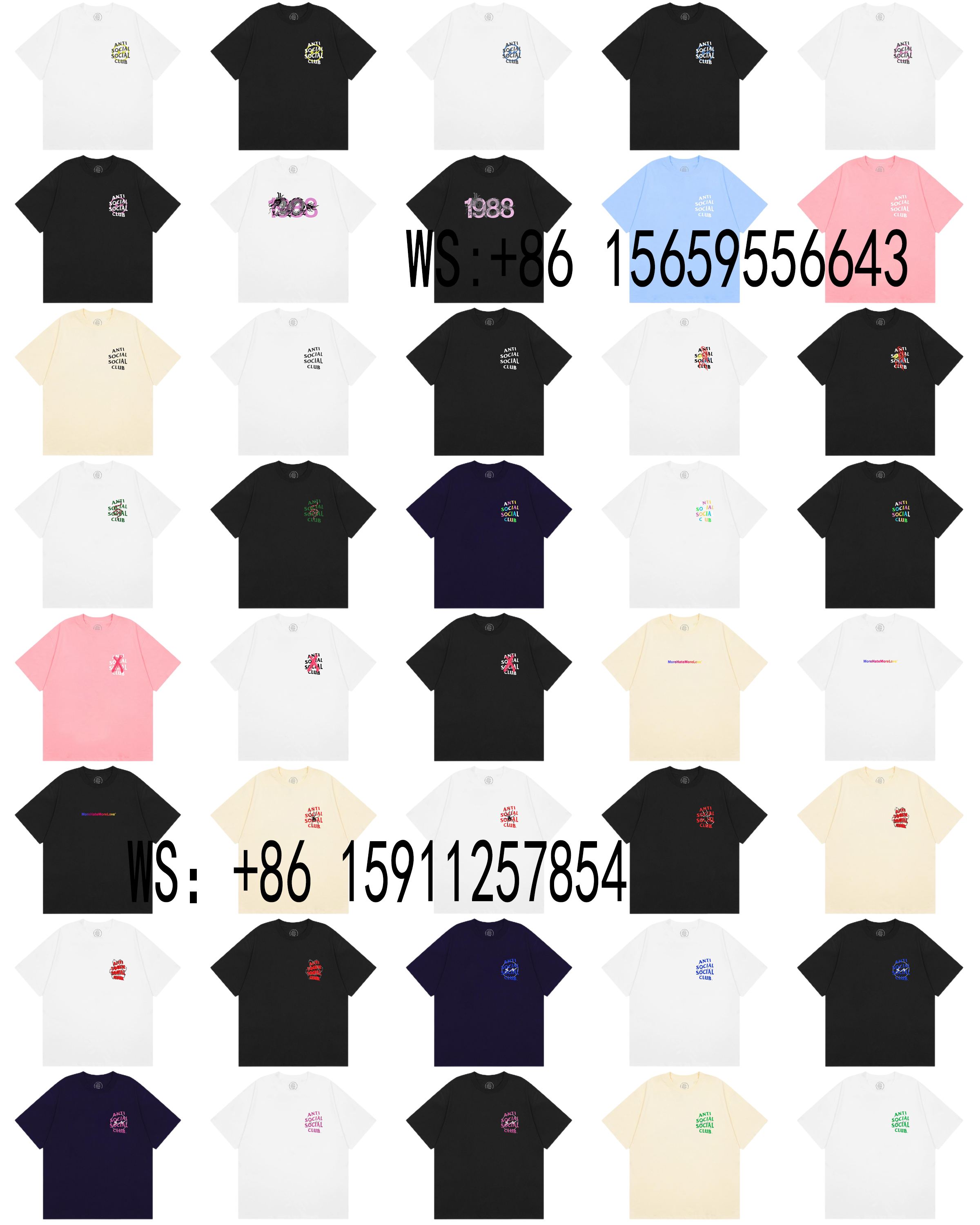 AntiSocialSocialClub T-Shirts(94)