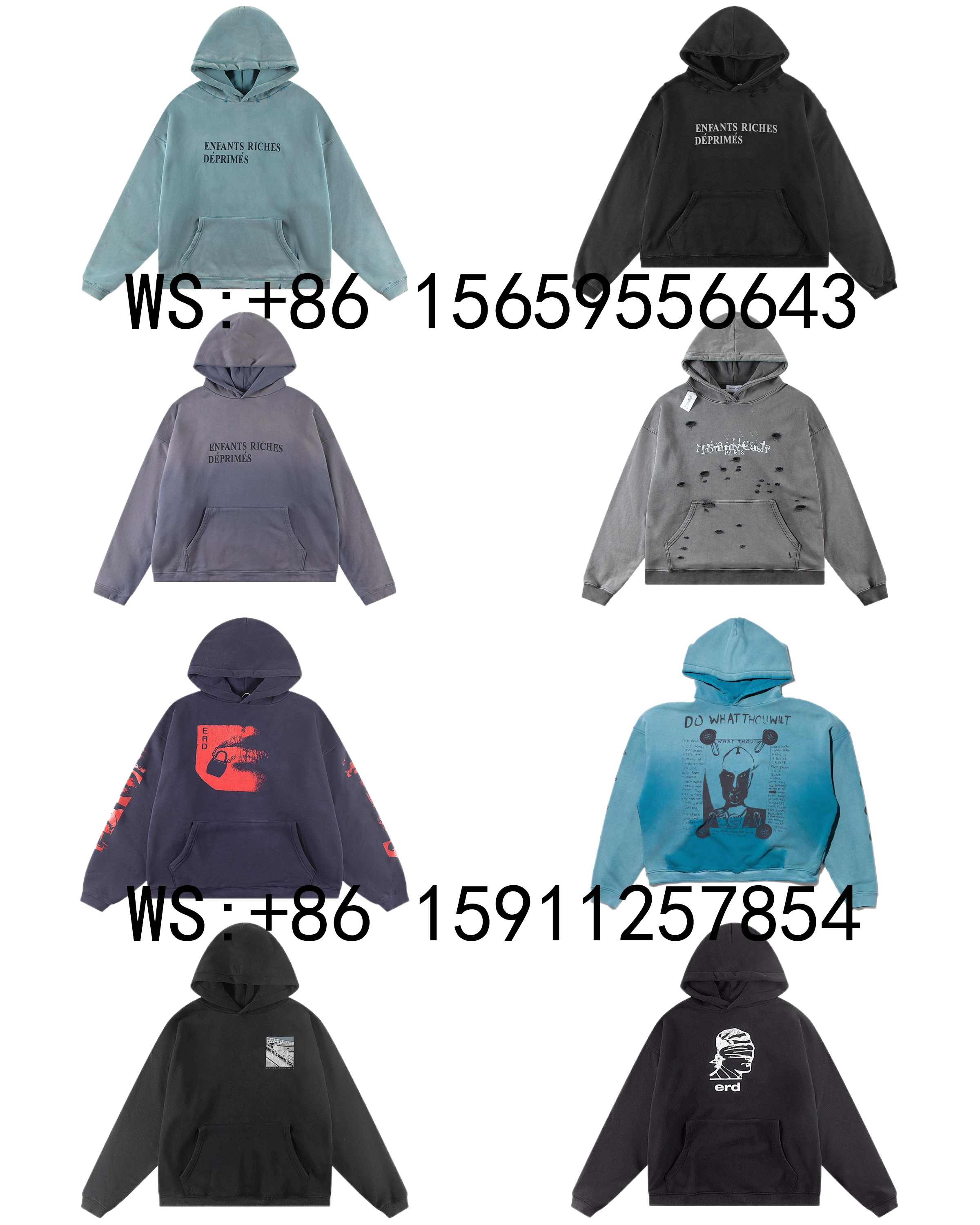 ENFANTS RICHES DÉPRIMÉS Hoodies（122）